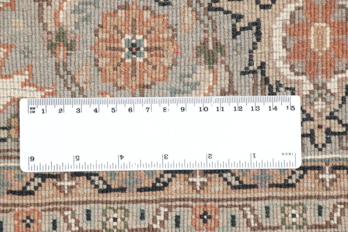 Nain 7 Orientteppich Höhe: Täbriz Orientteppich / rechteckig, mm Handgeknüpfter Perserteppich, Trading, Mahi 200x204