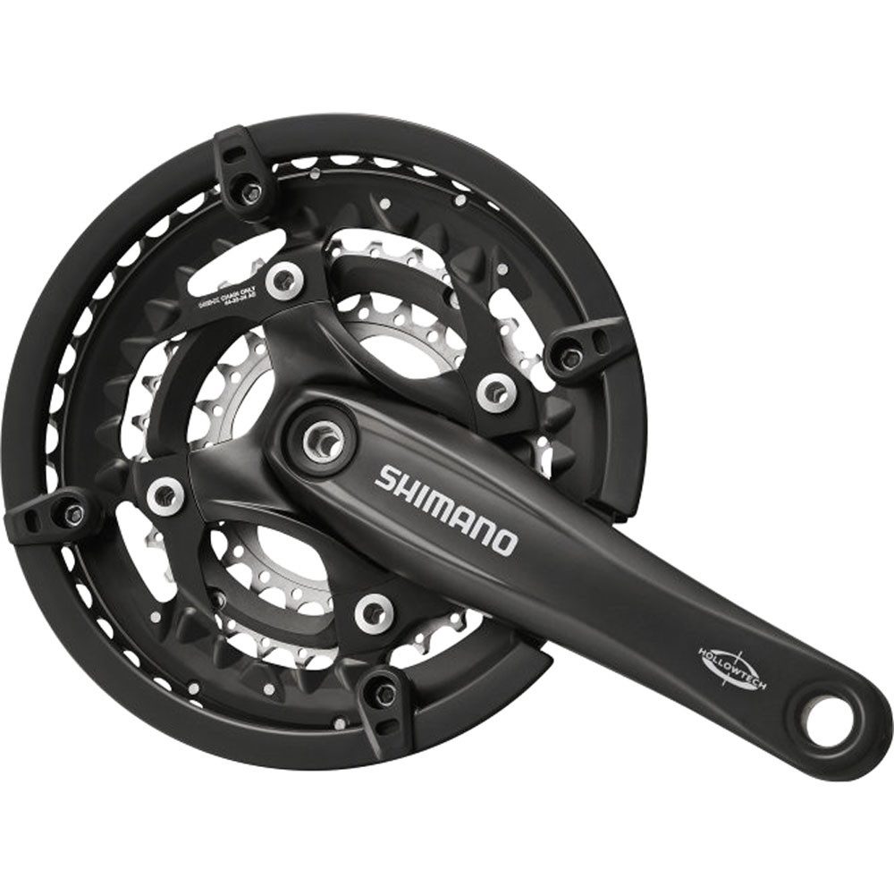 Fahrradkurbel SHIMANO Kurbelgarnitur Trekking FC-T521 OCTALINK 170mm 44-32-24Z. 3x10