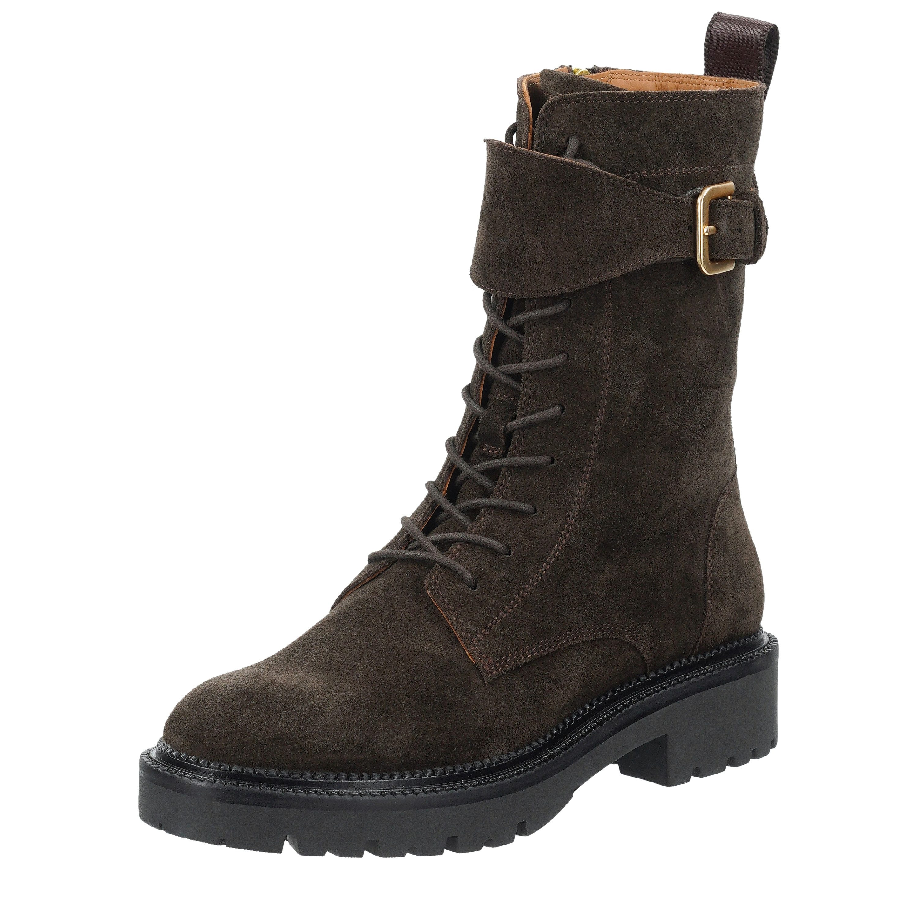 Gant KELLIIN Schnürboots Schnürstiefelette, Profilsohle, Blockabsatz