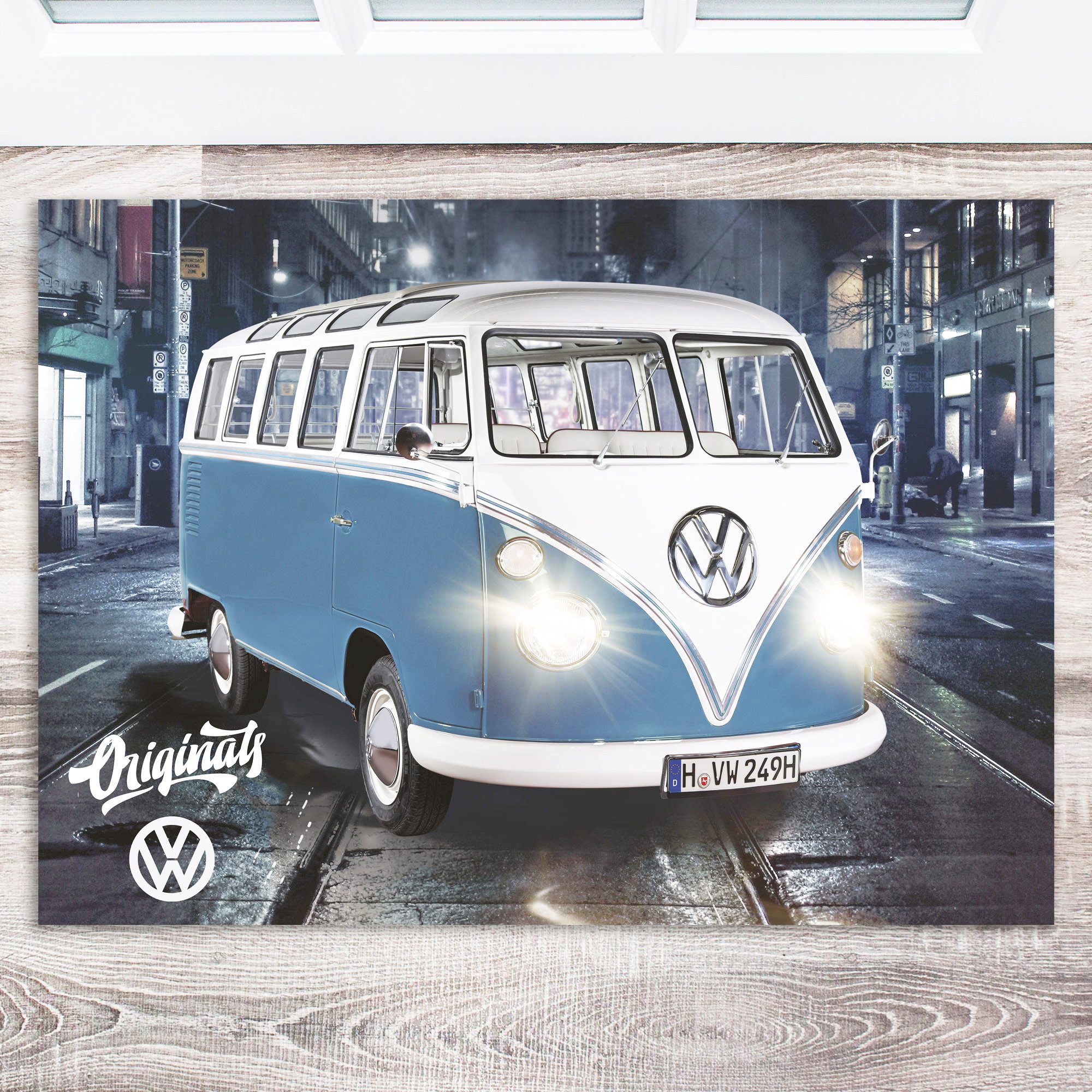 BERONAGE Fußmatte VW Volkswagen Fußmatte Bulli Originals 50x70 cm Vintage F günstig online kaufen
