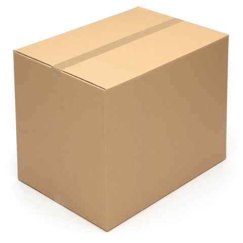 KK Verpackungen Versandkarton, 1 Faltkarton 700 x 500 x 600 mm Postversand Warenversand Wellpappkarton Braun