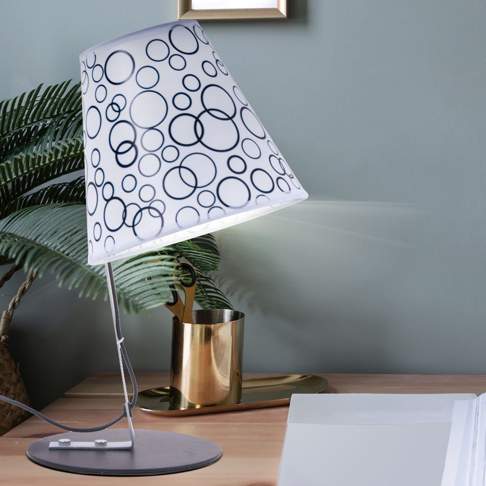 Tisch nicht Leuchtmittel Lampe Beleuchtung Tischleuchte, Brilliant inklusive, gestreift Schalter Lese Leuchte
