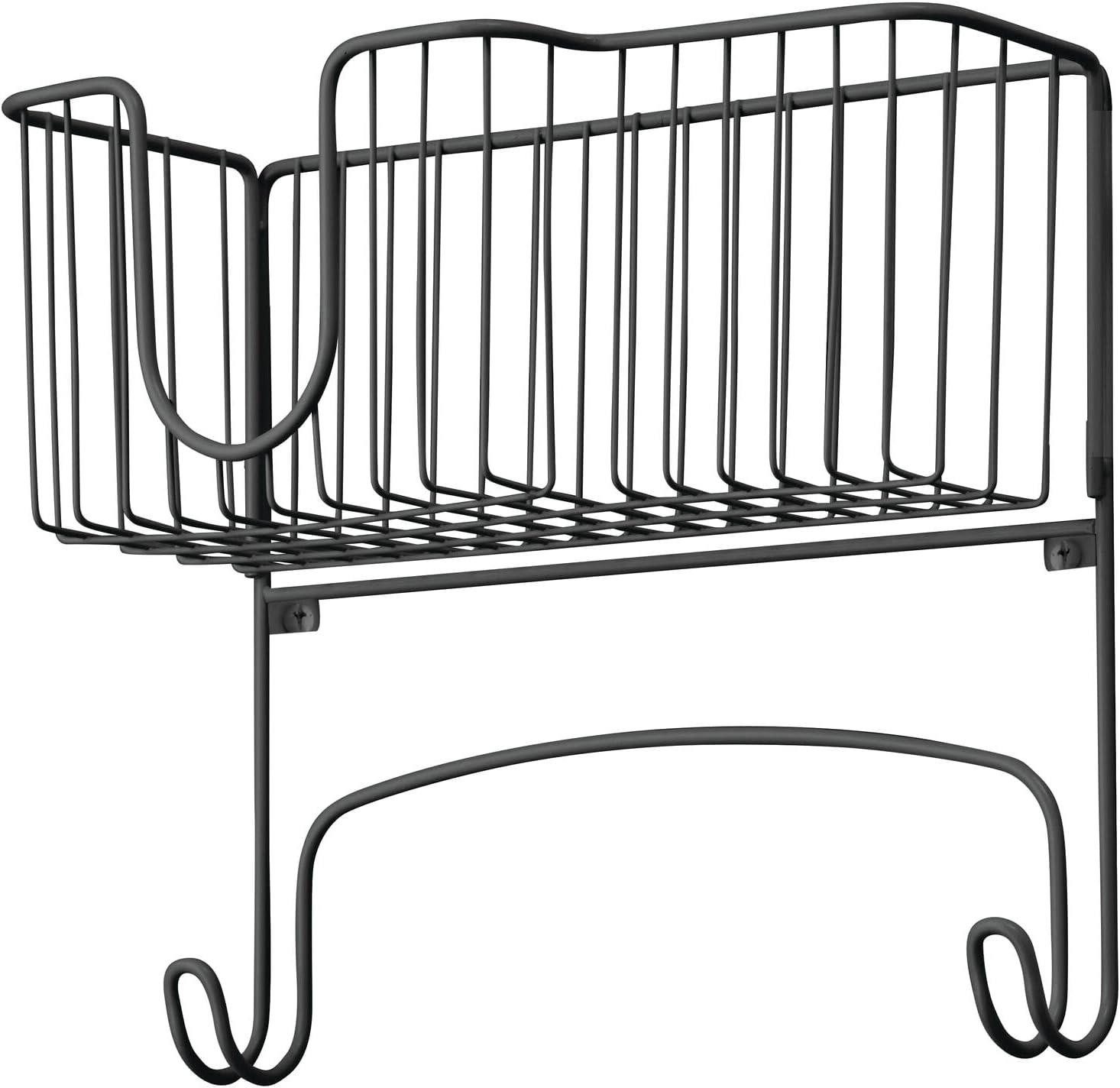 mDesign Badaccessoire-Set mDesign Bügelbretthalter Wandmontage Aufbewahrung Organizer Metall S