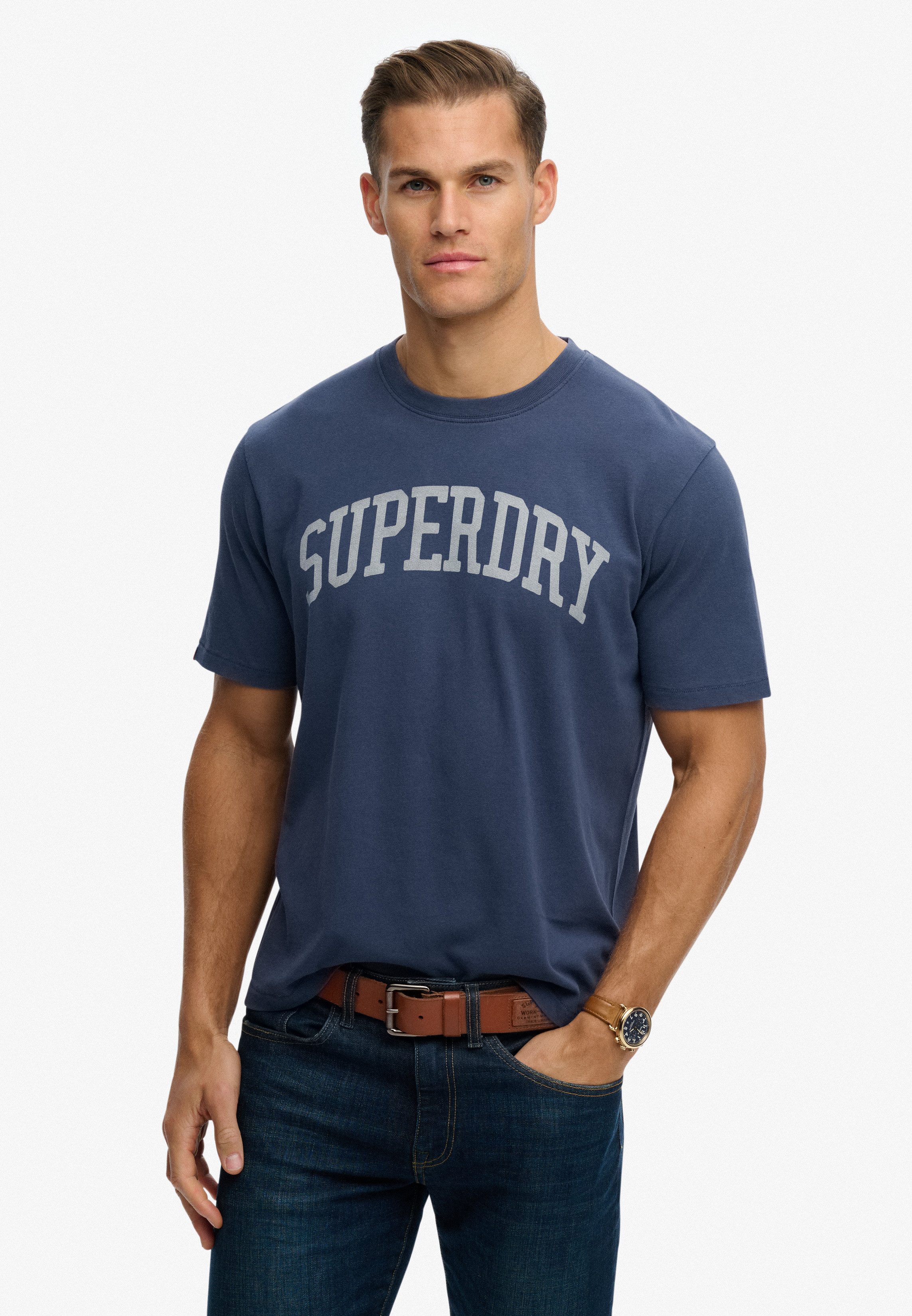Superdry Rundhalsshirt ATH ESS TEE