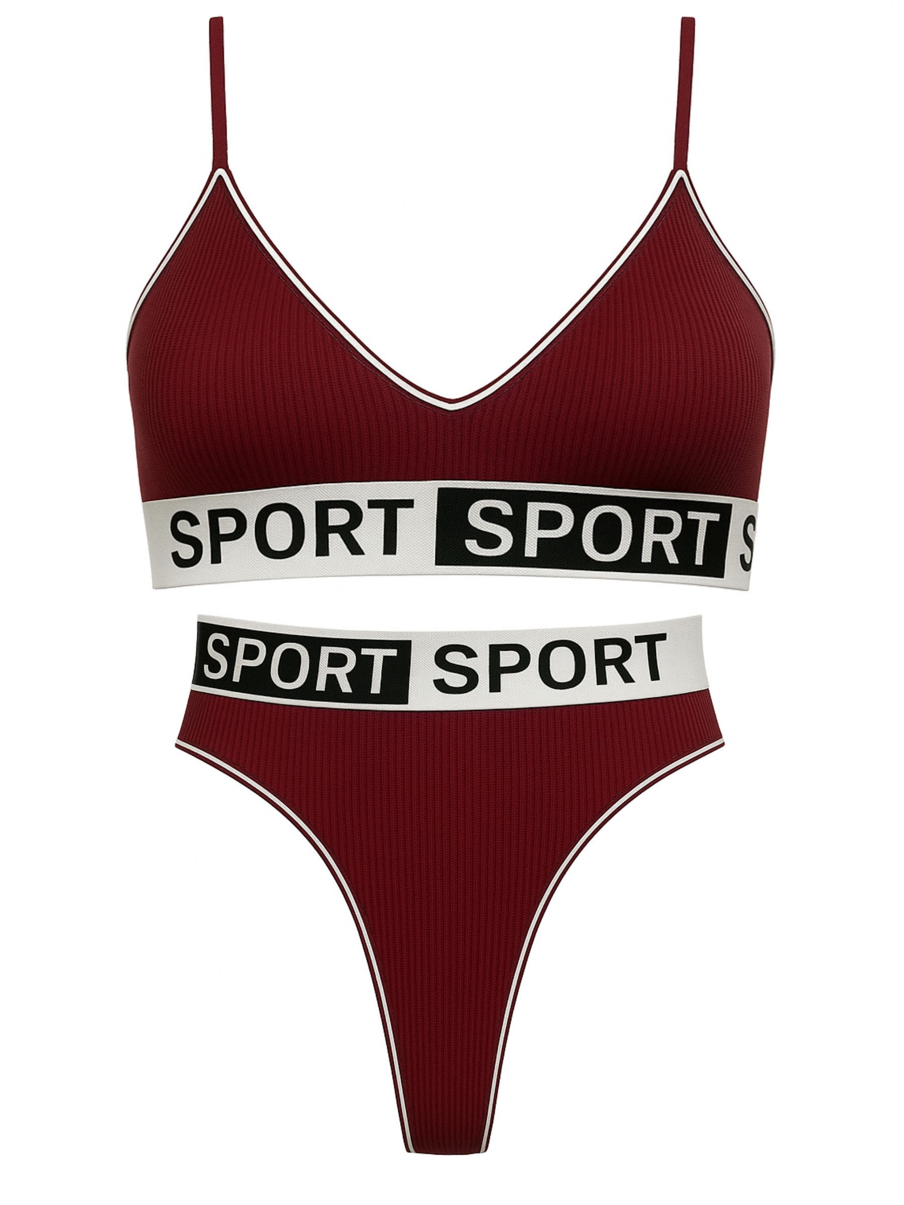 Elegant Love Set: Sport-BH Komfort Dessous-Set günstig online kaufen