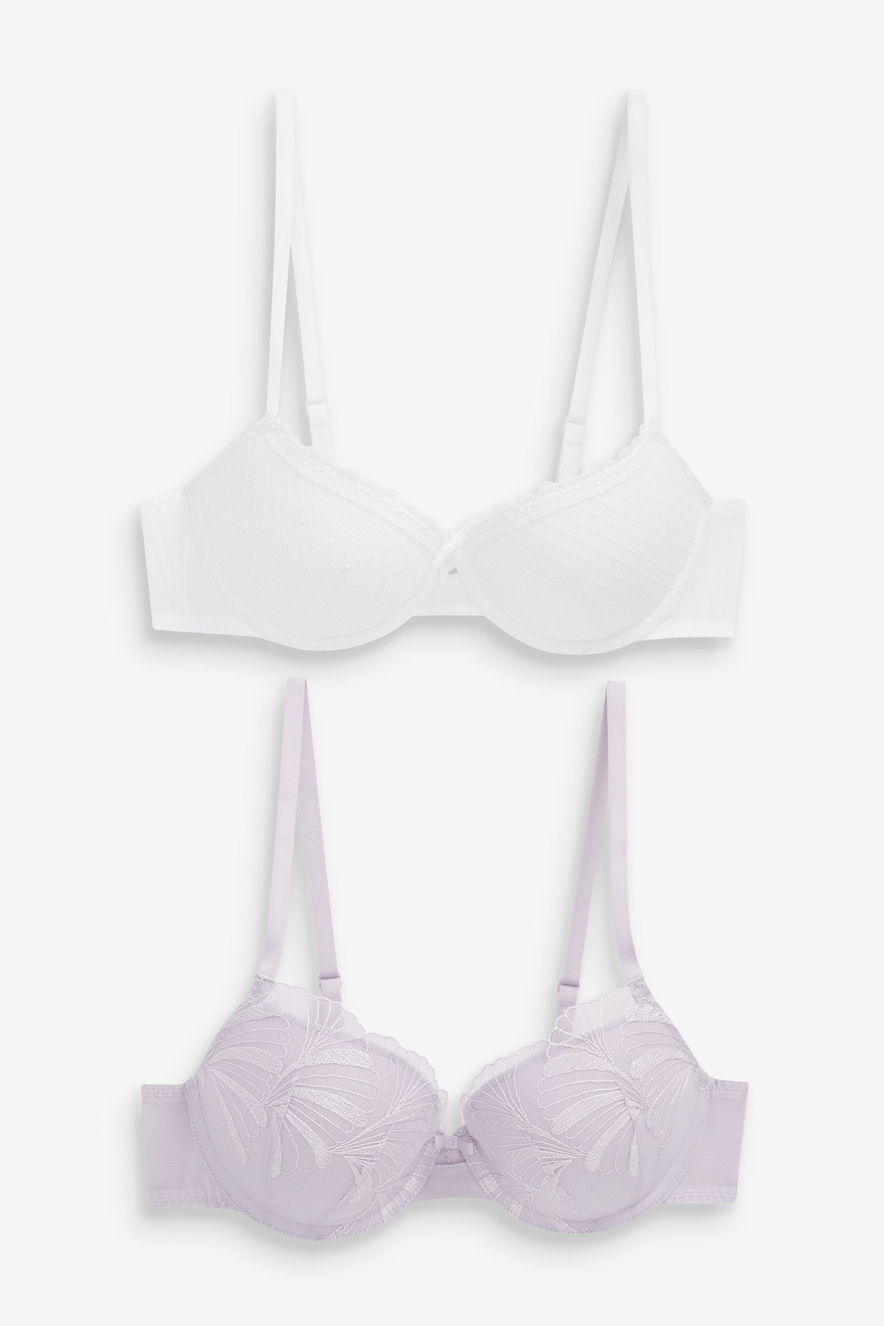 Next Balconette-BH 2 x Besticke Balconette-BHs mit Pads (2-tlg)