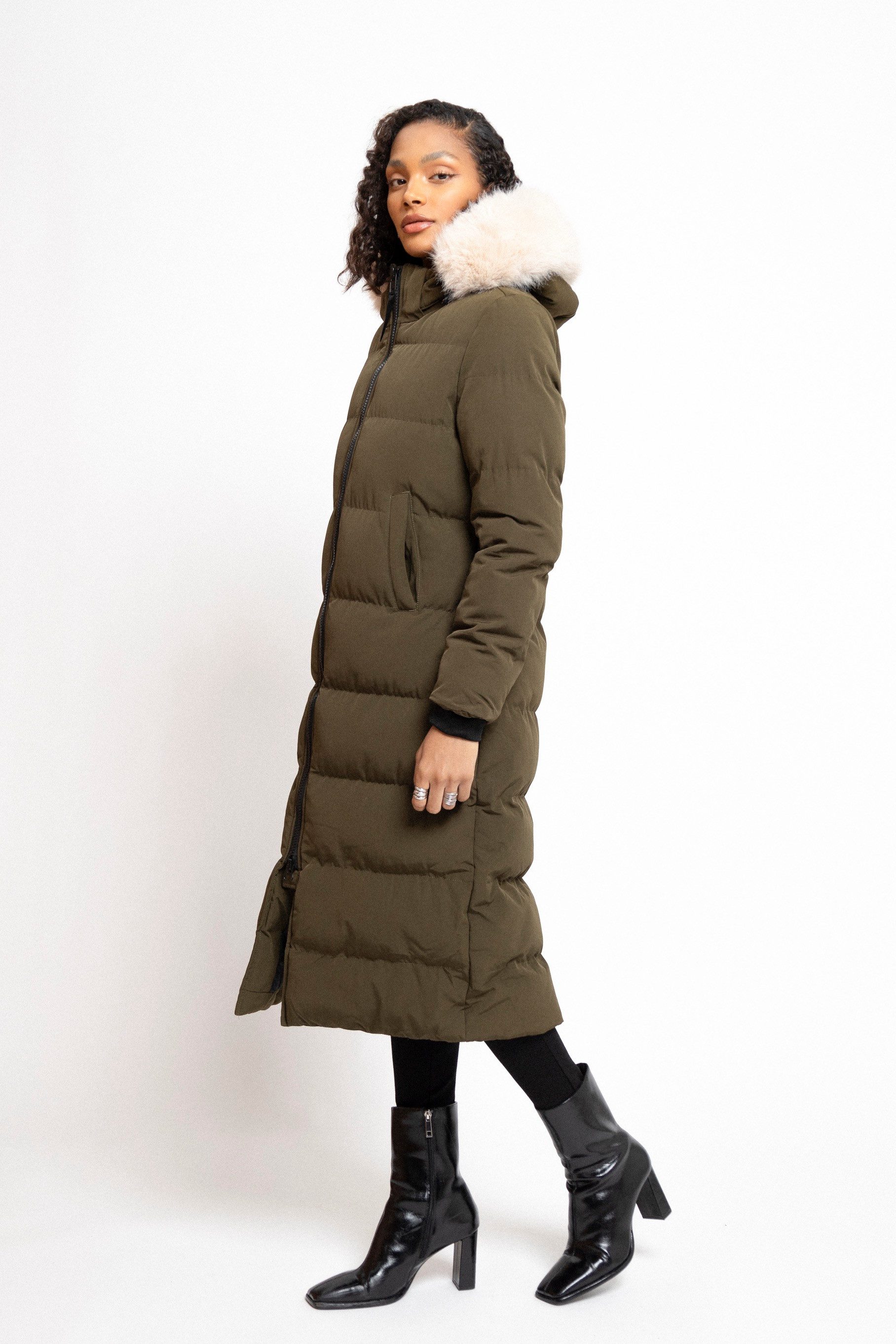 Copperose Parka #6031 Winterparka Steppmantel Winterjacke mit Reißverschlus günstig online kaufen