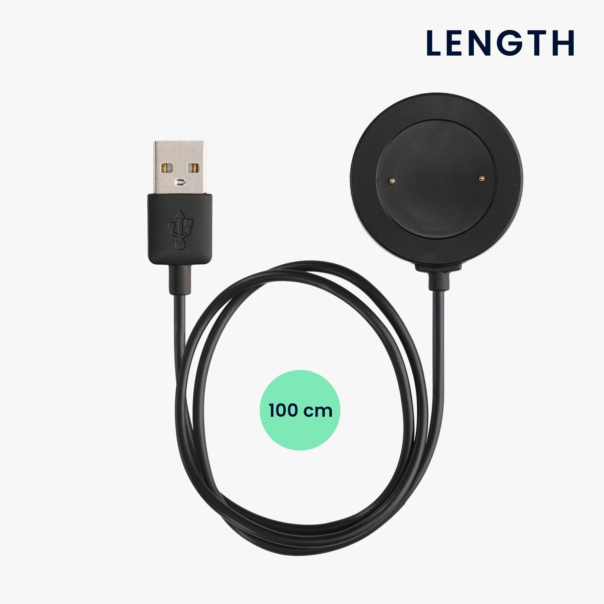 Ersatzkabel 4 Elektro-Kabel, Ladekabel kwmobile (6,50 Fitnesstracker USB Watch (TMA-L19) cm), Smart Kabel für HONOR Watch Aufladekabel - Charger -