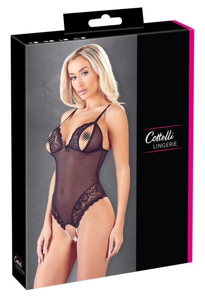 Body-Ouvert Cottelli LINGERIE - Body offen - (L,M,S,XL)