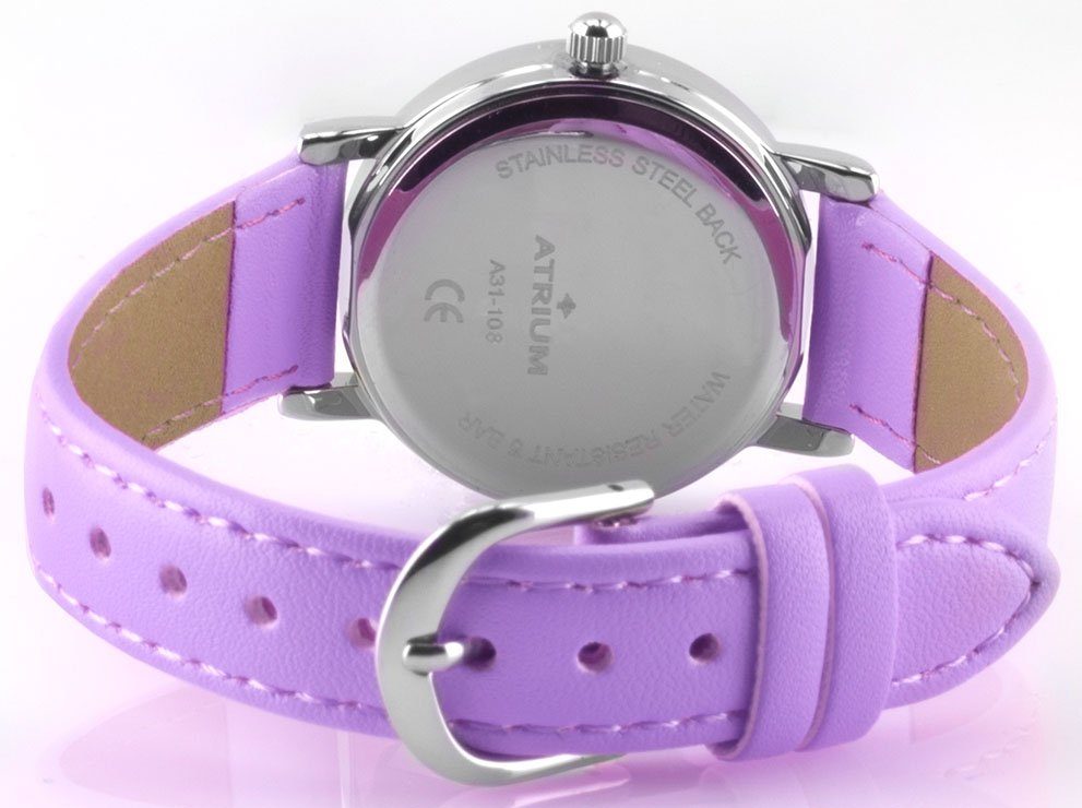 Atrium Quarzuhr A31-108, Armbanduhr,Kinderuhr,Mädchen,Jungen, Lernuhr,Schulanfang, Geschenkidee
