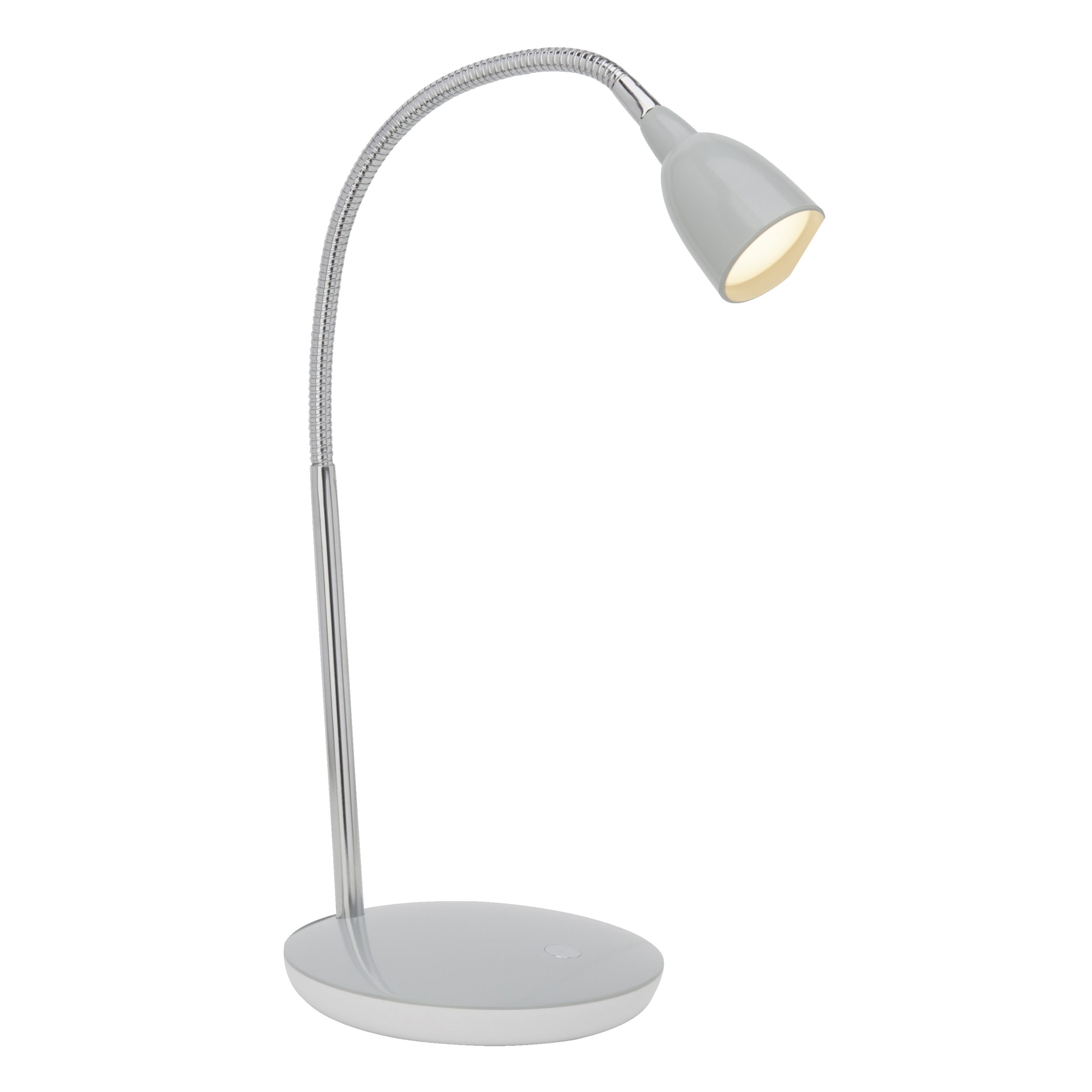 Lightbox Tischleuchte, LED fest integriert, Warmweiß, LED Schreibtischlampe mit warmweißem Licht, Tischleuchte mit Flexarm