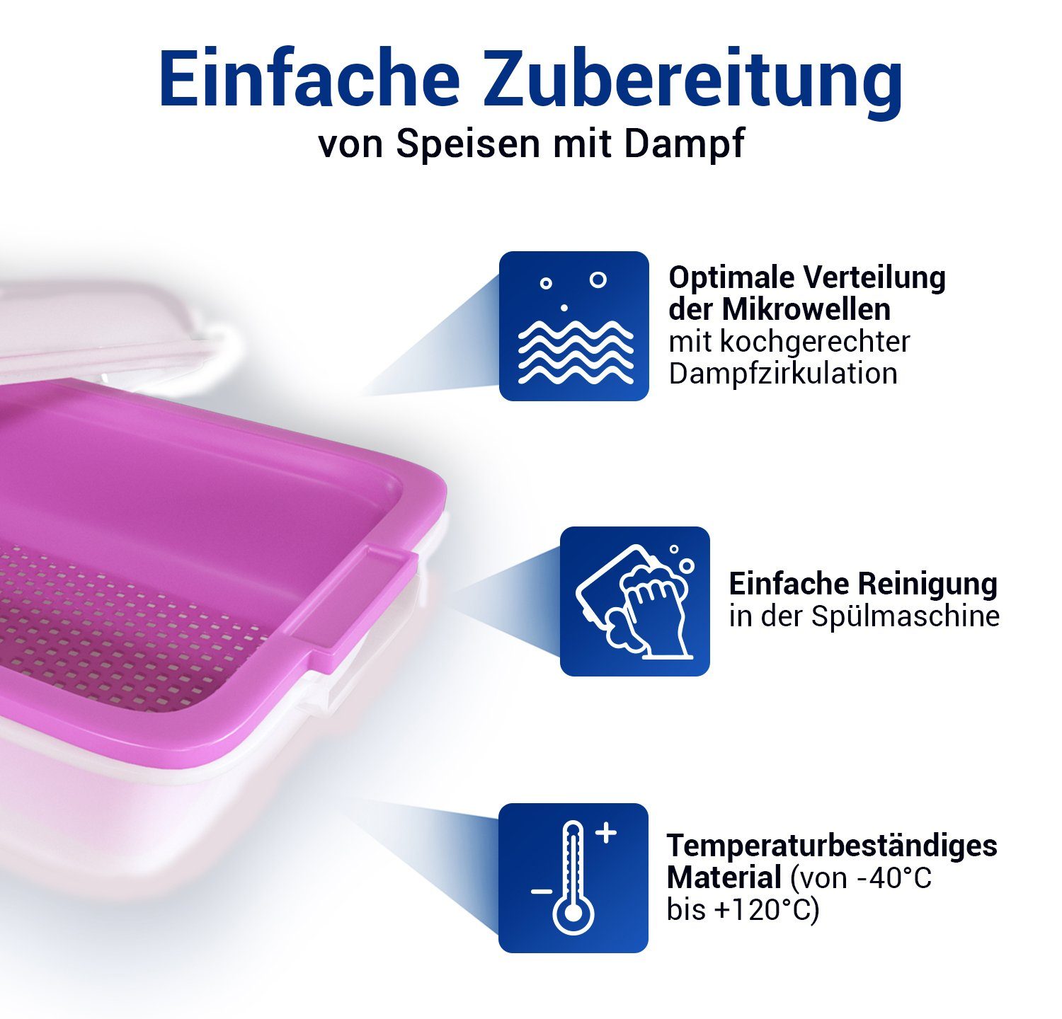 Whirlpool Mikrowellenbehälter Dampfgarbehälter 4820000013392, Wpro STM008 240x200 mm für Mikrowelle