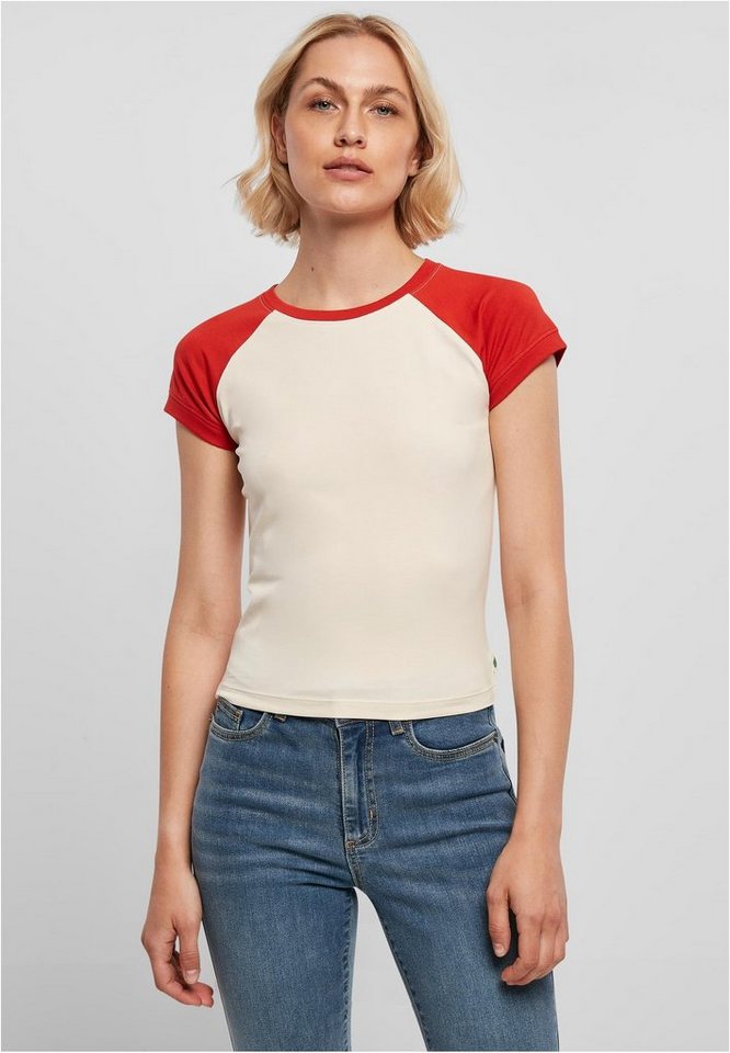 URBAN CLASSICS T-Shirt (1-tlg) Plain/ohne Details, Weiteres Detail, Weicher  Griff