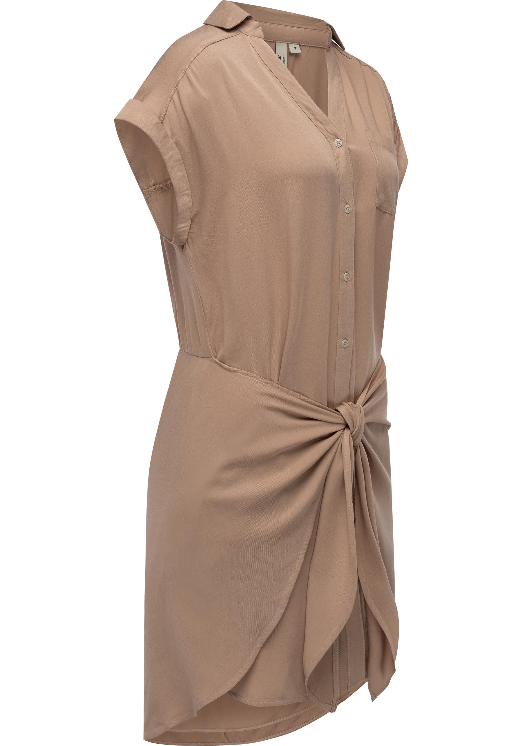 Ragwear Blusenkleid "Bahaya" Brusttasche stylisches Damen Sommerkleid mit B günstig online kaufen