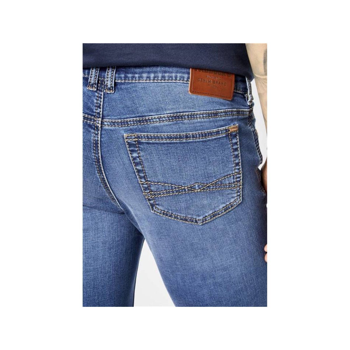 5-Pocket-Jeans hell-blau Paddock's (1-tlg)