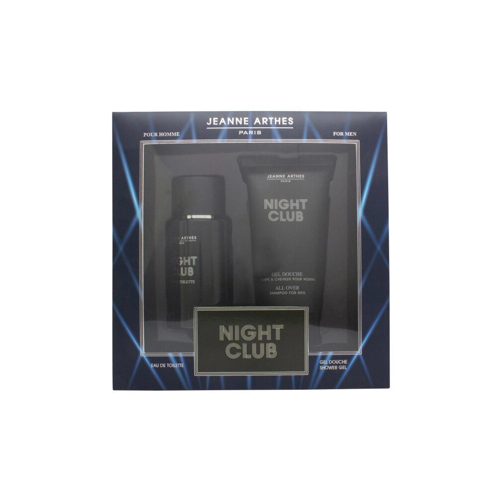 Jeanne Arthes Eau de Toilette Night Club Gift Set 100ml EDT + 150ml Shower Gel