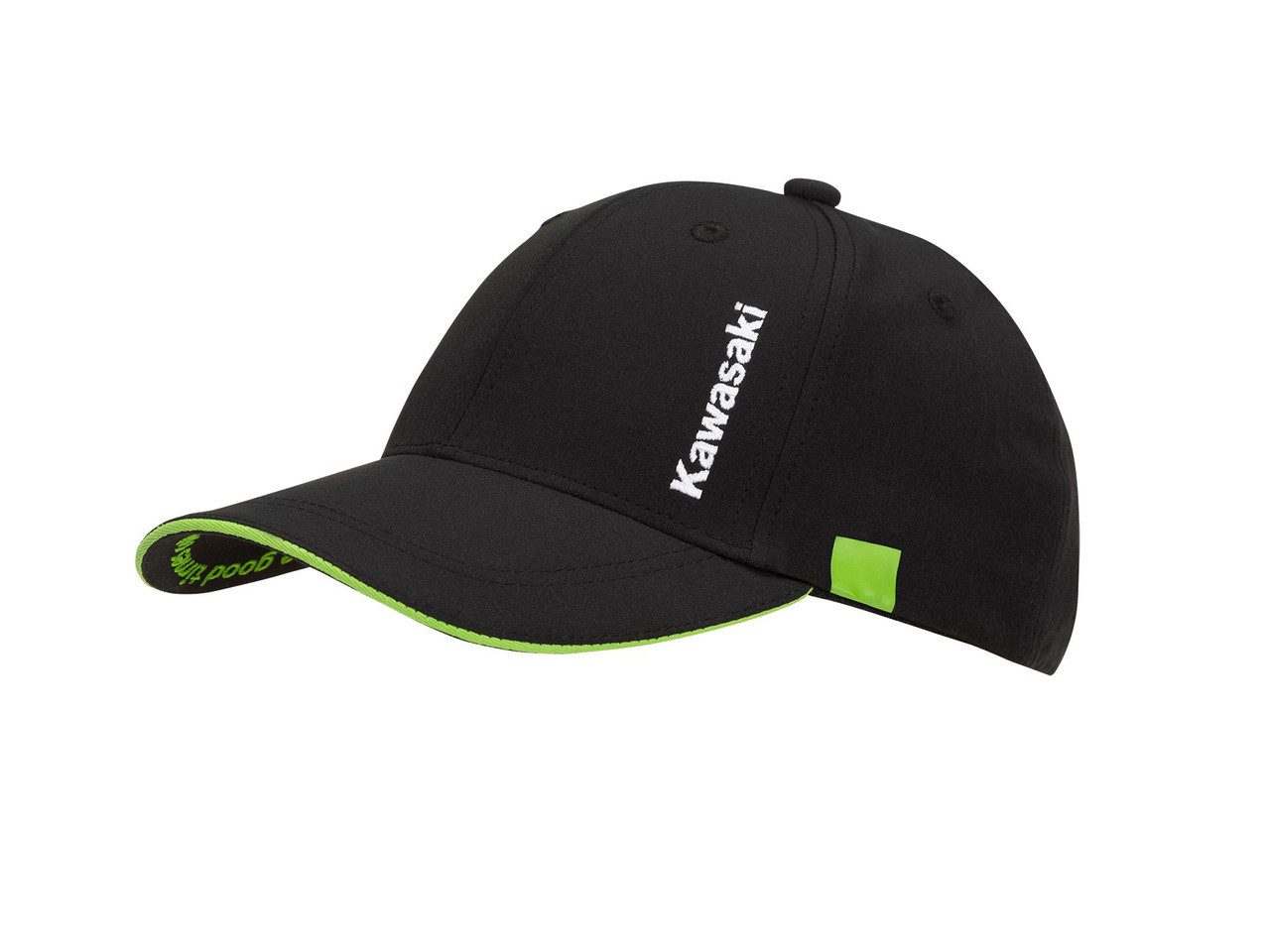 Kawasaki Baseball Cap Kawasaki Sports Cap Base Cap Mütze schwarz grün günstig online kaufen
