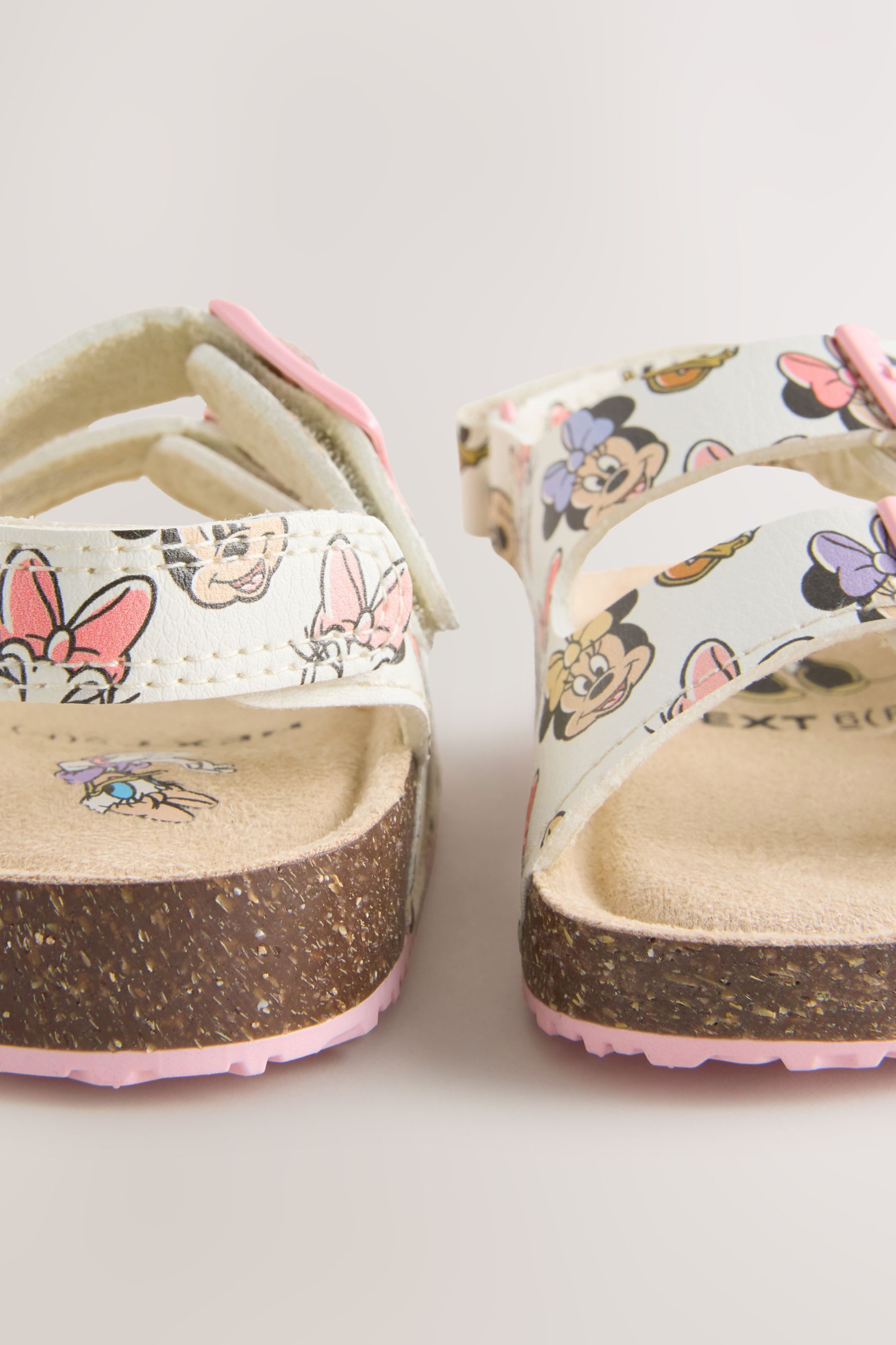 Next Minnie Mouse Sandalen mit 2 Riemen + Kork-Fußbett Sandale (1-tlg)