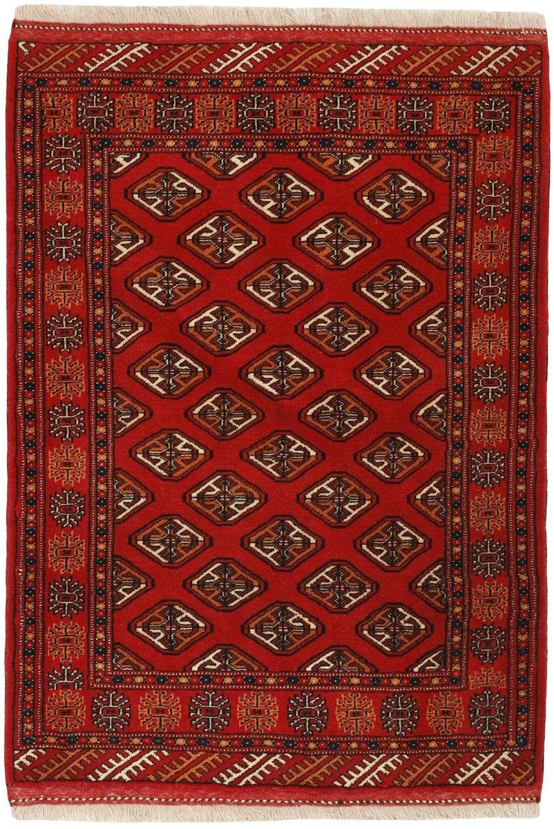 / Trading, rechteckig, Handgeknüpfter Orientteppich mm 86x117 Orientteppich 6 Höhe: Turkaman Perserteppich, Nain