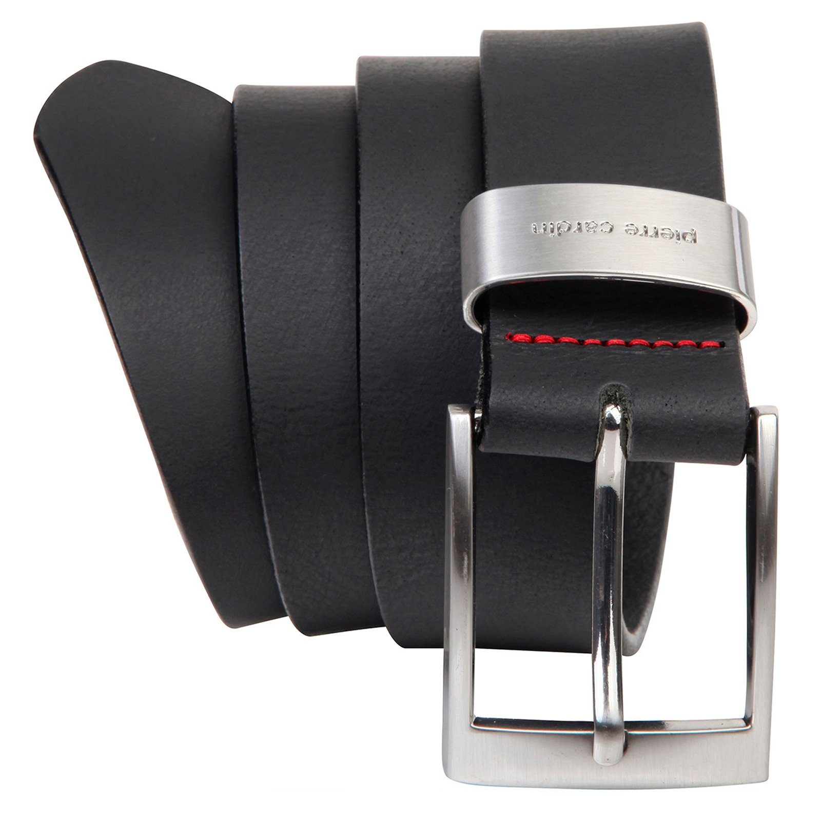 LINDENMANN Ledergürtel Überlänge Pierre Cardin Ledergürtel schwarz günstig online kaufen