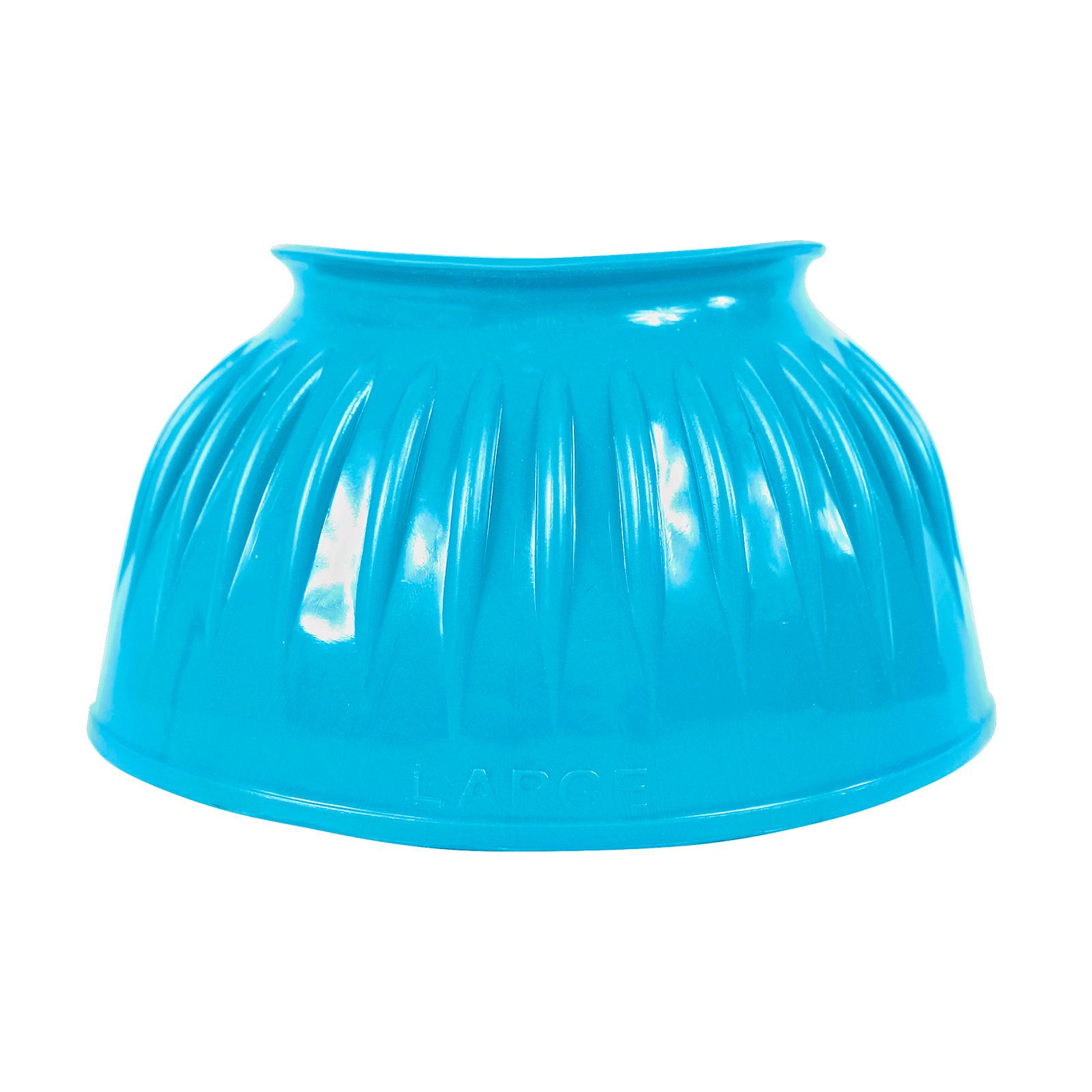EQuest Hufglocken Gummi Springglocke Color Catch für Pferde, 2er Set, Aqua, XL Warmbl...