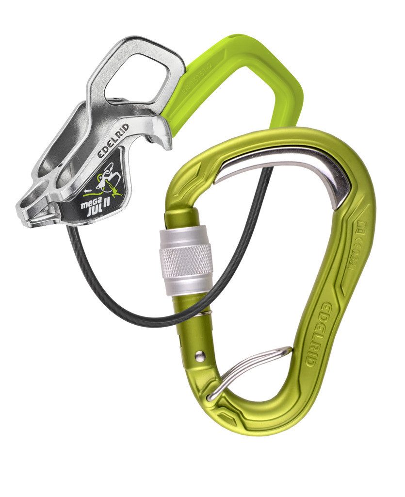 Edelrid Kletter-Trainingsgerät Mega Jul Belay Kit Bulletproof - Sicherungsset - oasis