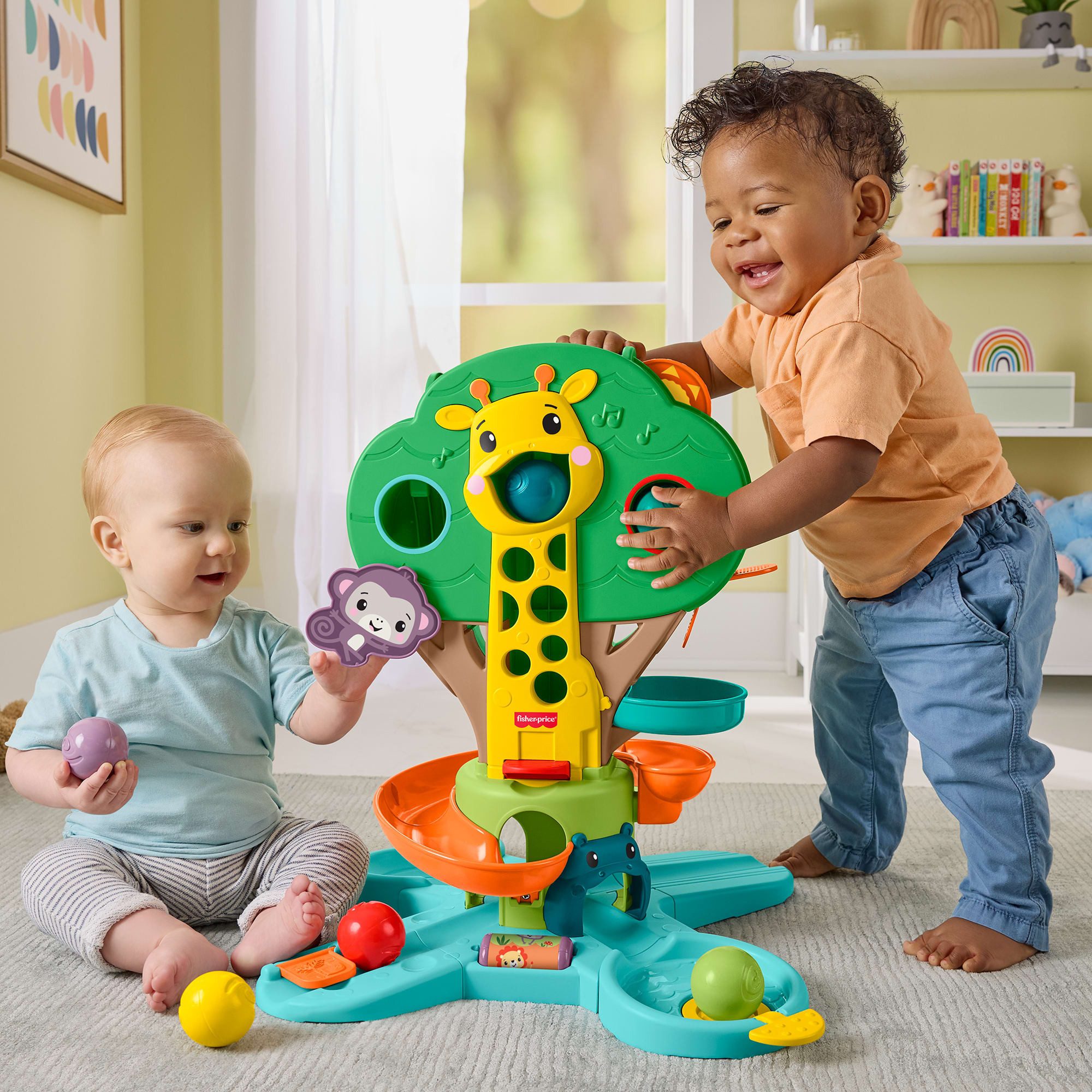 Fisher-Price® Kugelbahn Dschungelbaum, mit Sound – Bild 4 von 5
