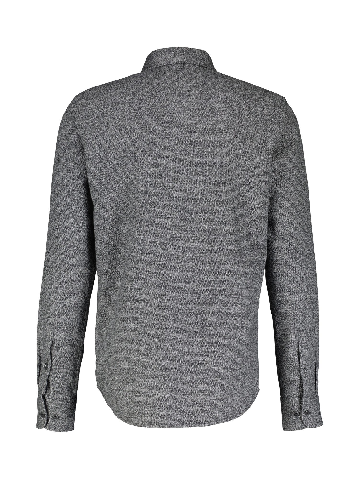 LERROS Langarmhemd Baumwollhemd mit Button-down-Kragen