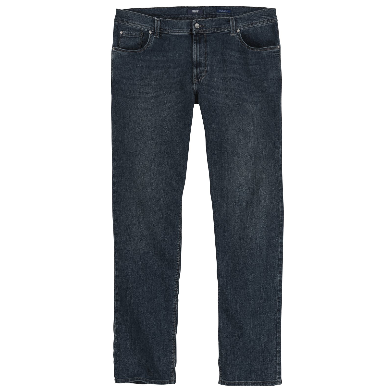 Pionier Bequeme Джинси Pioneer Джинси Übergröße Thomas dark blue used buffies