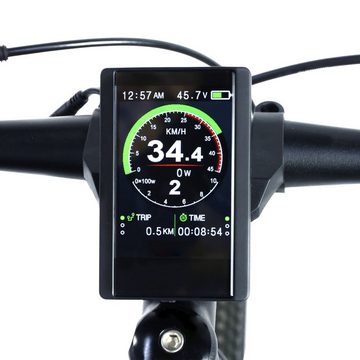 windmeile Fahrradcomputer 850C LCD 3,2" für Bafang BBS01 BBS02 BBSHD und Bafang Controllern