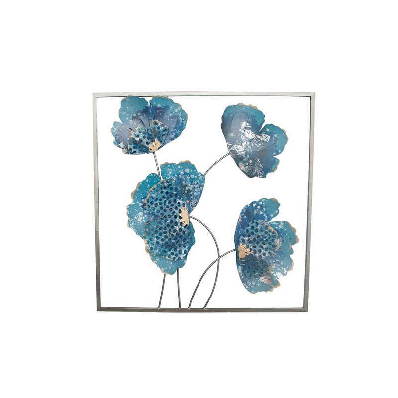 NTK-Collection Wanddekoobjekt »Wanddeko Blue Flower« (1 St)