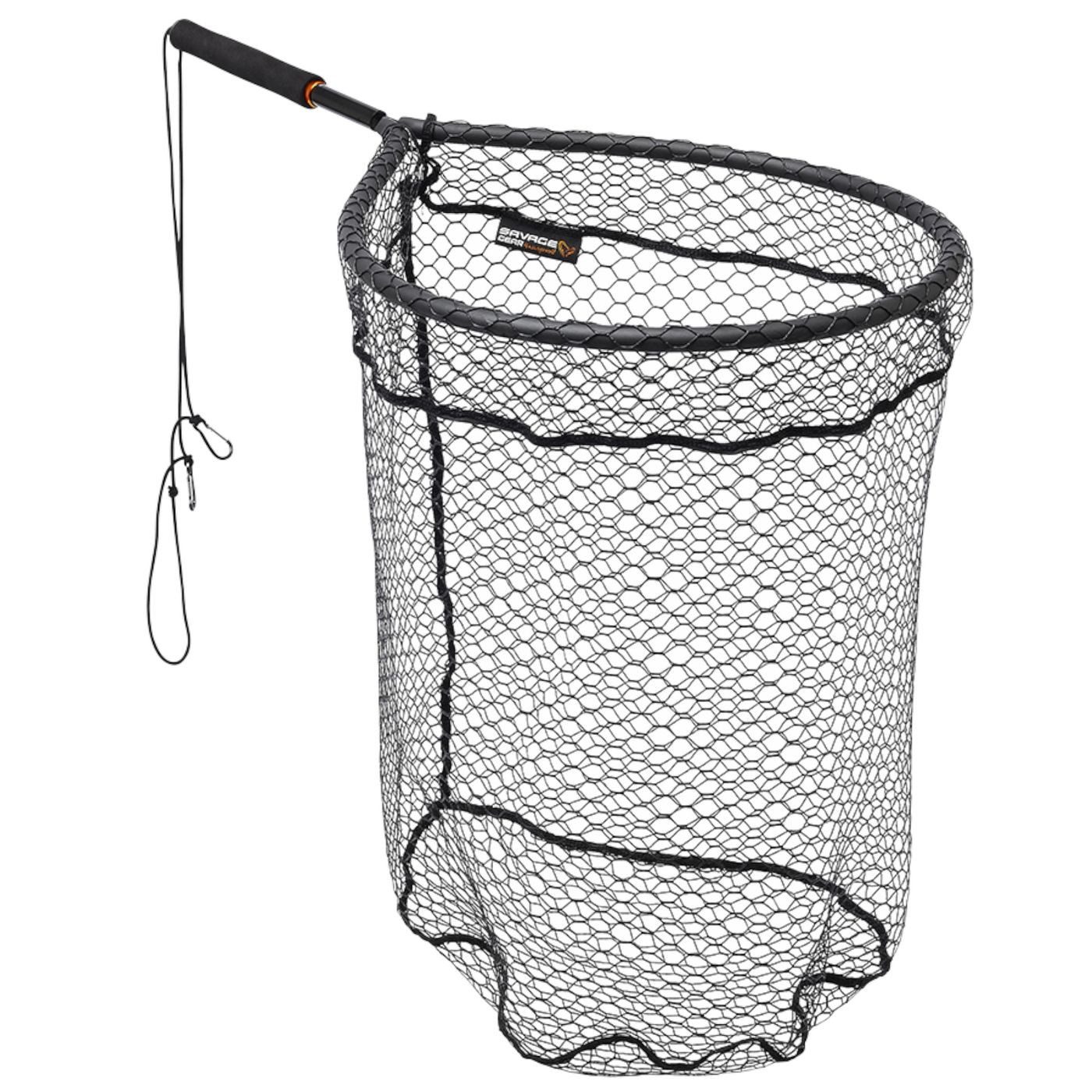 Angelkescher Savage Gear Watkescher Pro Finezze Net With Scale L 50x55x45cm