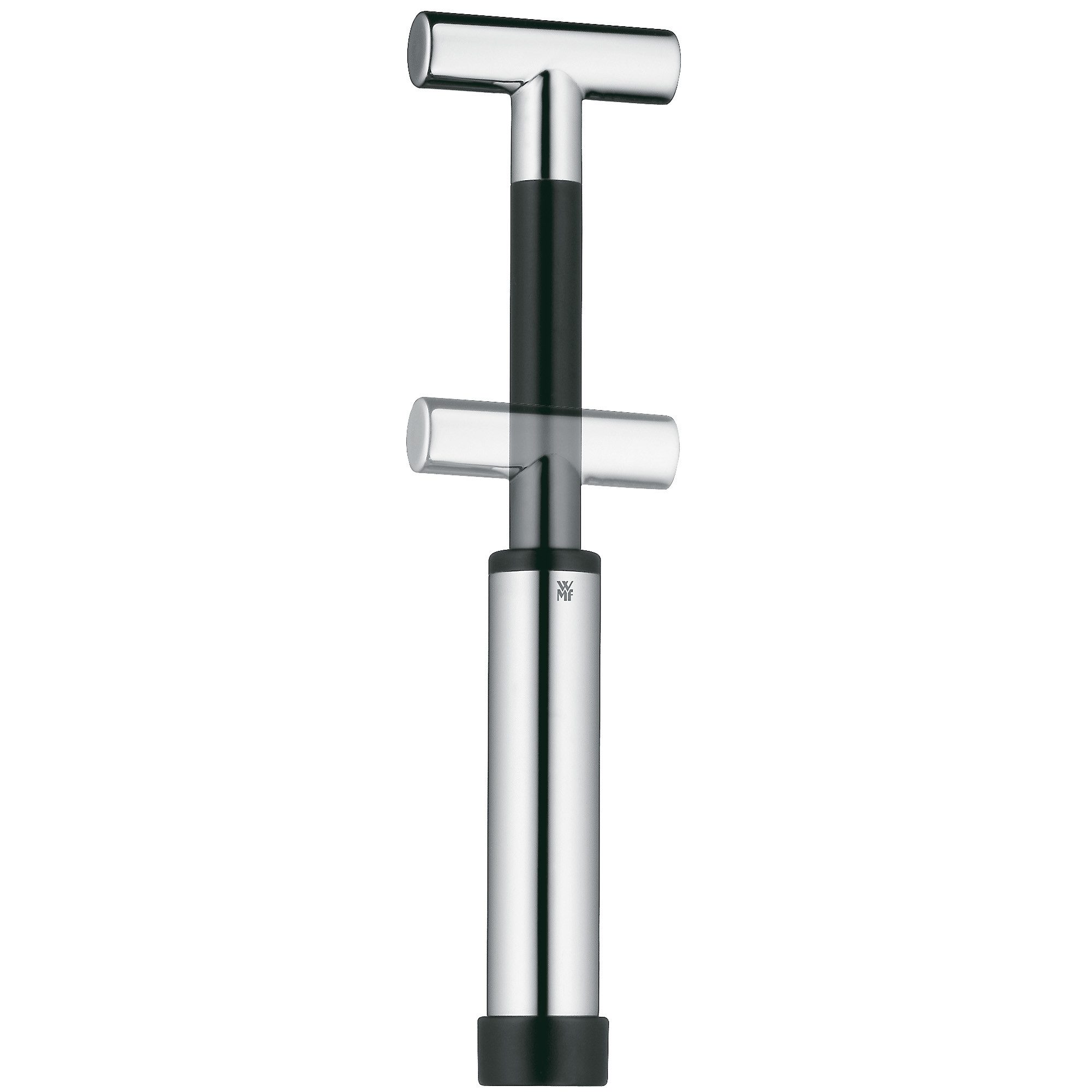 WMF Küchenorganizer-Set Vino Weinpumpe mit 2 Verschlüssen, (3-tlg., 1x Weinpumpe (Höhe 15,8 cm), 2x Stopfen)