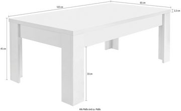 INOSIGN Couchtisch Amalfi, 122 x 65 cm