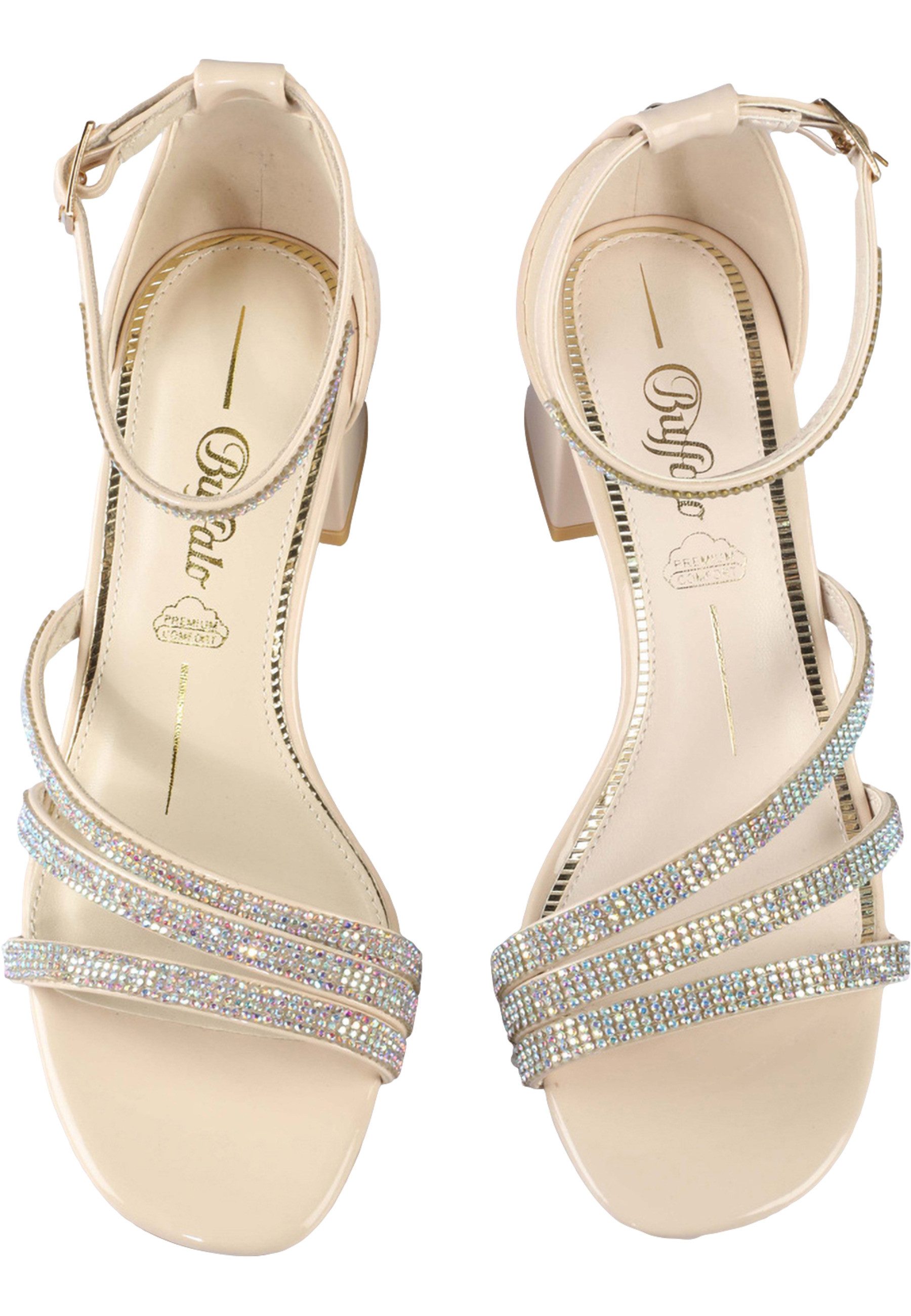 Buffalo Buffalo Glam -Vegan Patent High-Heel-Pumps günstig online kaufen