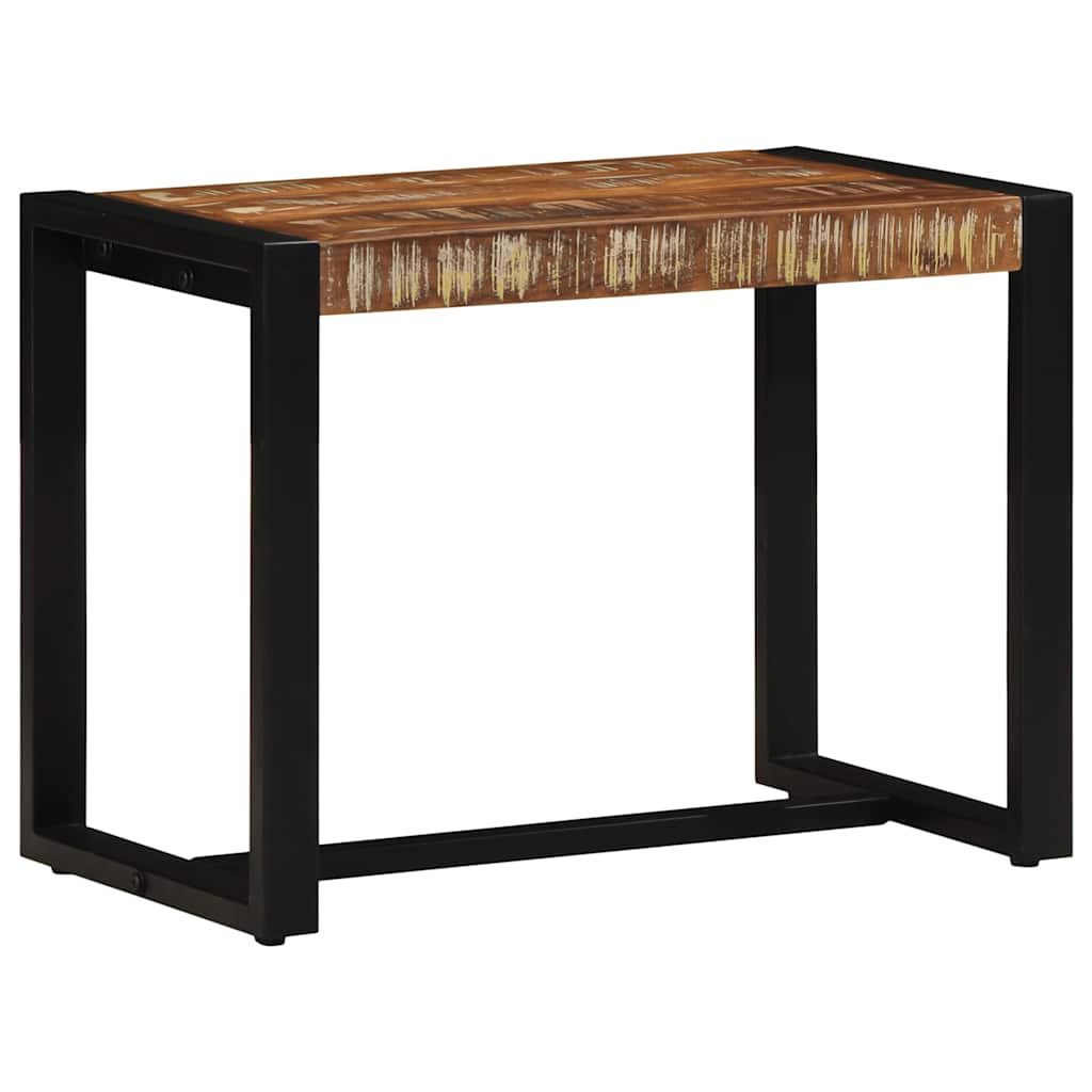 vidaXL Sitzbank Bank Mehrfarbig 60x35x45 cm Massivholz Altholz