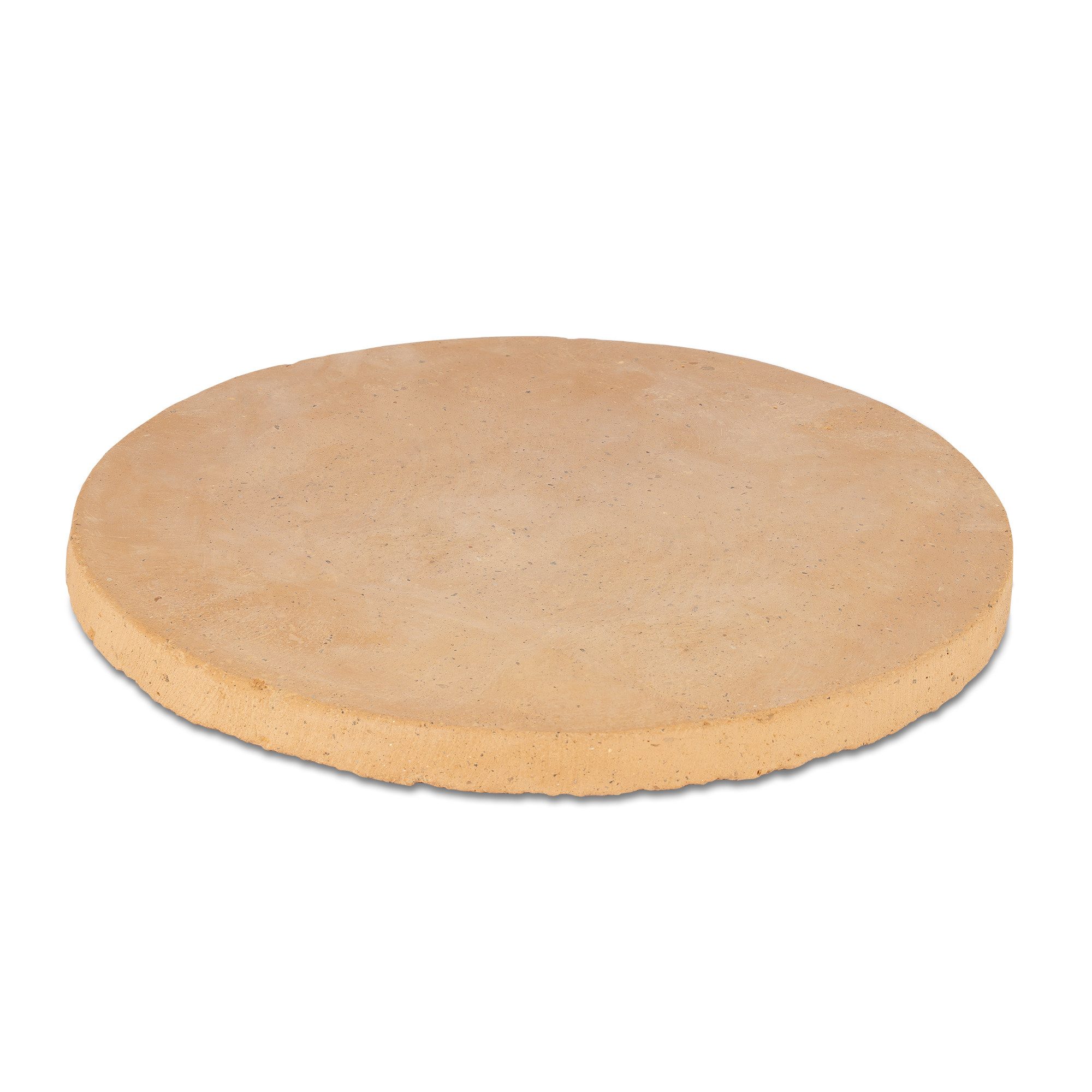 Unold Pizzastein Biscotto Rund, Backstein für Pizza & Brot Optimale Feuchtigkeitsaufnahme