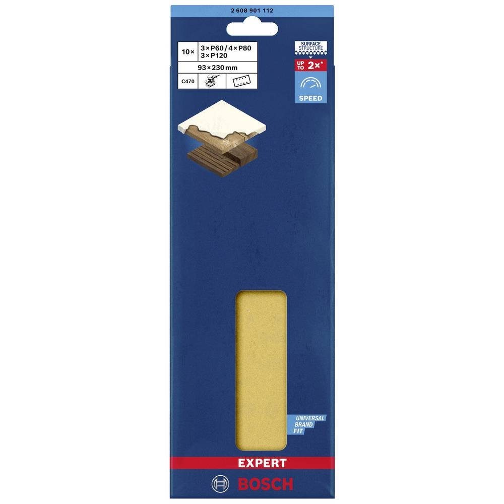 Schwingschleifer, Schleifpapier-Set Schleifpapier x BOSCH für 93