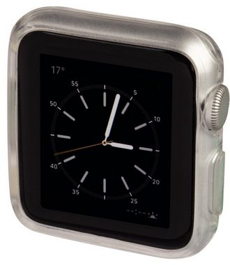 Hama Handyhülle Schutzhüllen-Set für Apple Watch 38mm Series 0-3, für Apple Watch 38mm Series 0 1. Generation Series 1 2 2. Gen 3 3. Gen