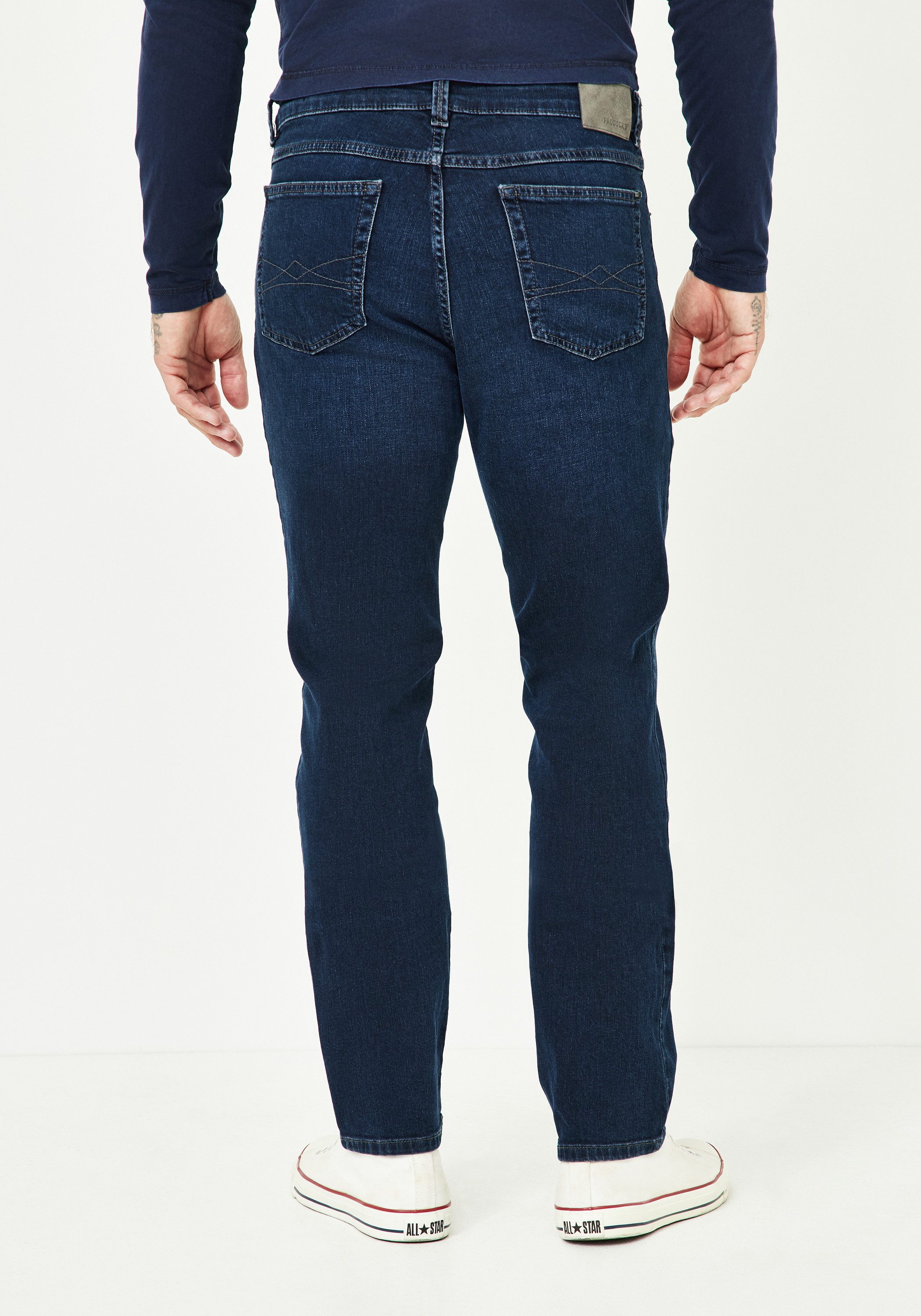 Paddock's Slim-fit-Jeans PIPE Slim Fit Jeans mit Komfort und Stretch – Bild 3 von 5