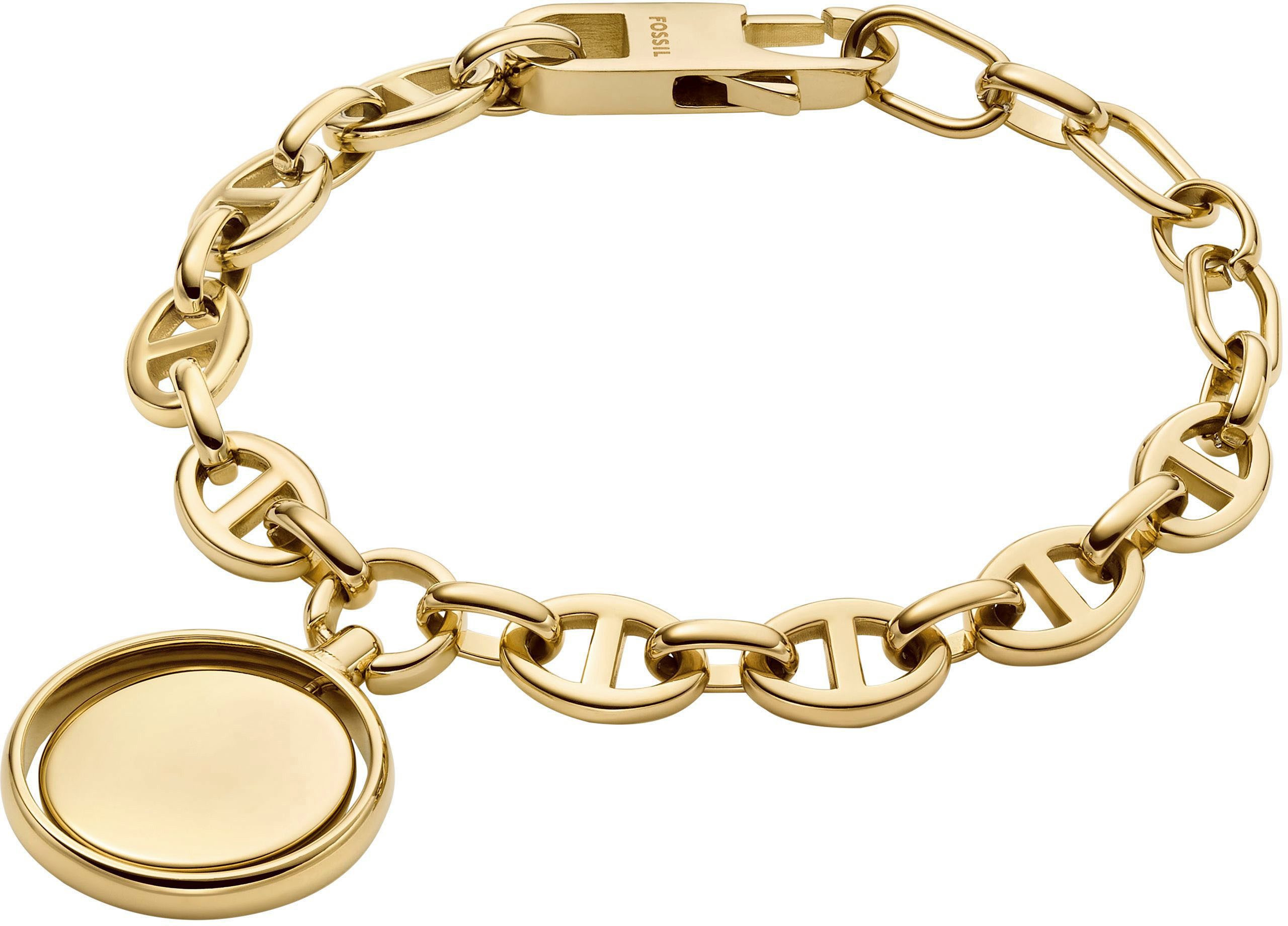 Fossil Armband Schmuck Geschenk Edelstahl Armkette Heritage