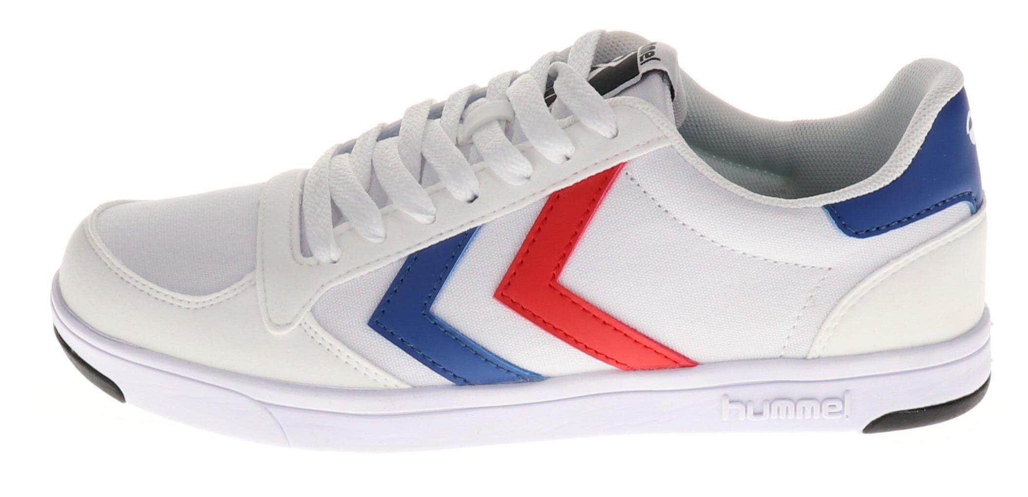 9253 hummel STADIL CANVAS Sneaker LIGHT white/blue/red