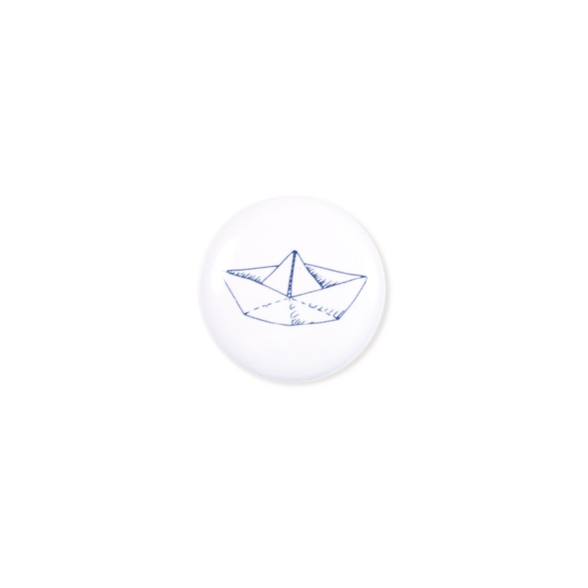 Button Button Papierschiffchen