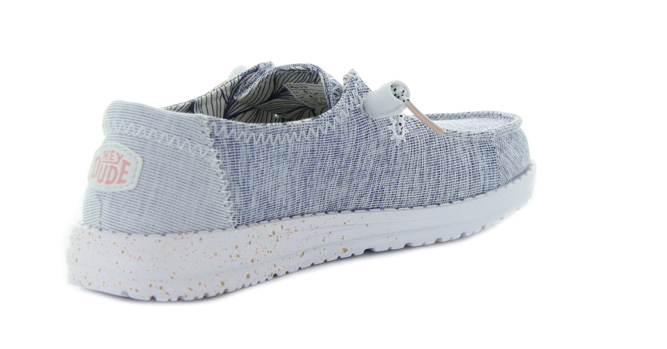 Hey Dude Wendy Star Slipper Lockere und bequeme Passform