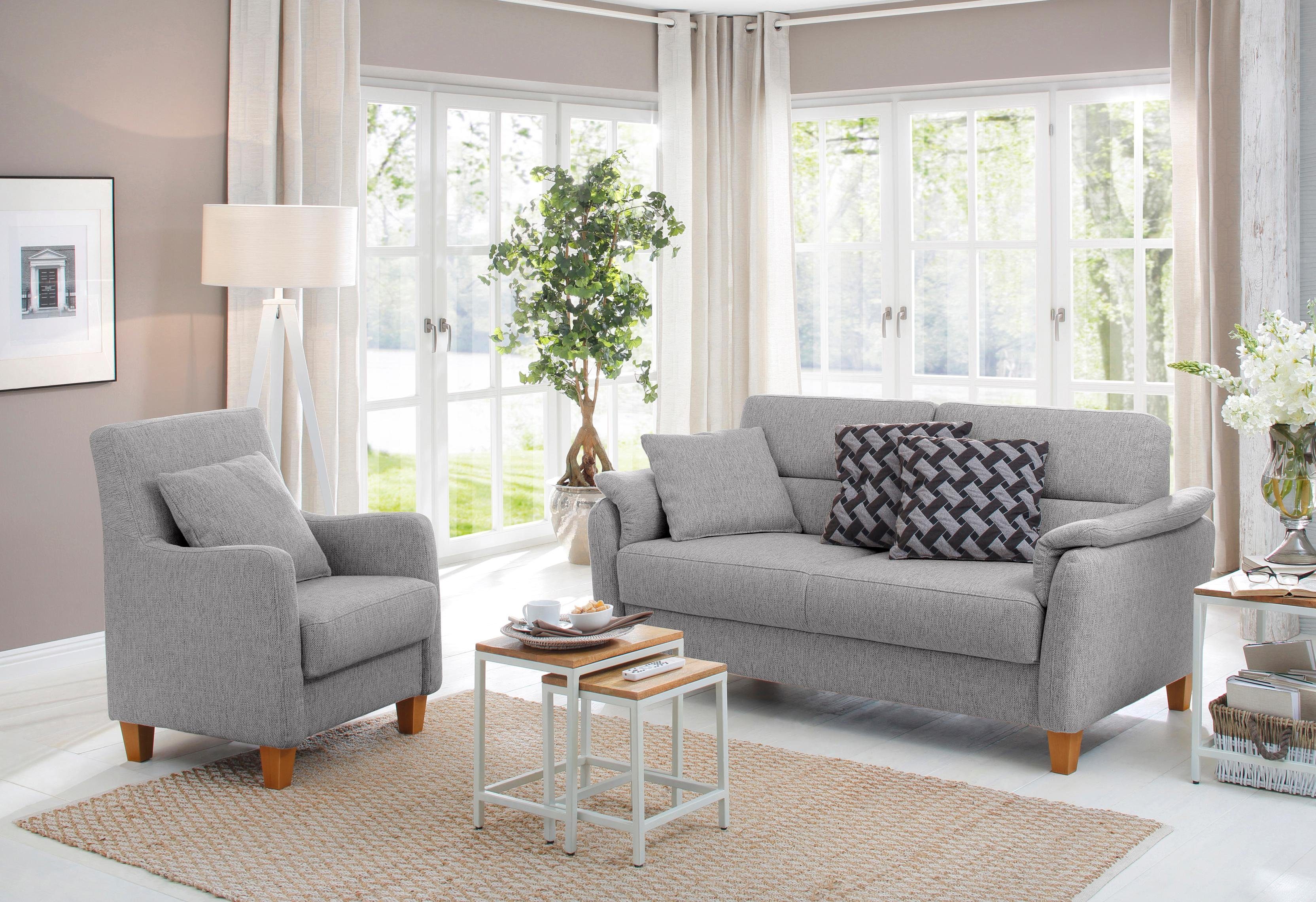 Home affaire Sessel Palmera, Federkern-Polsterung, passend günstig online kaufen