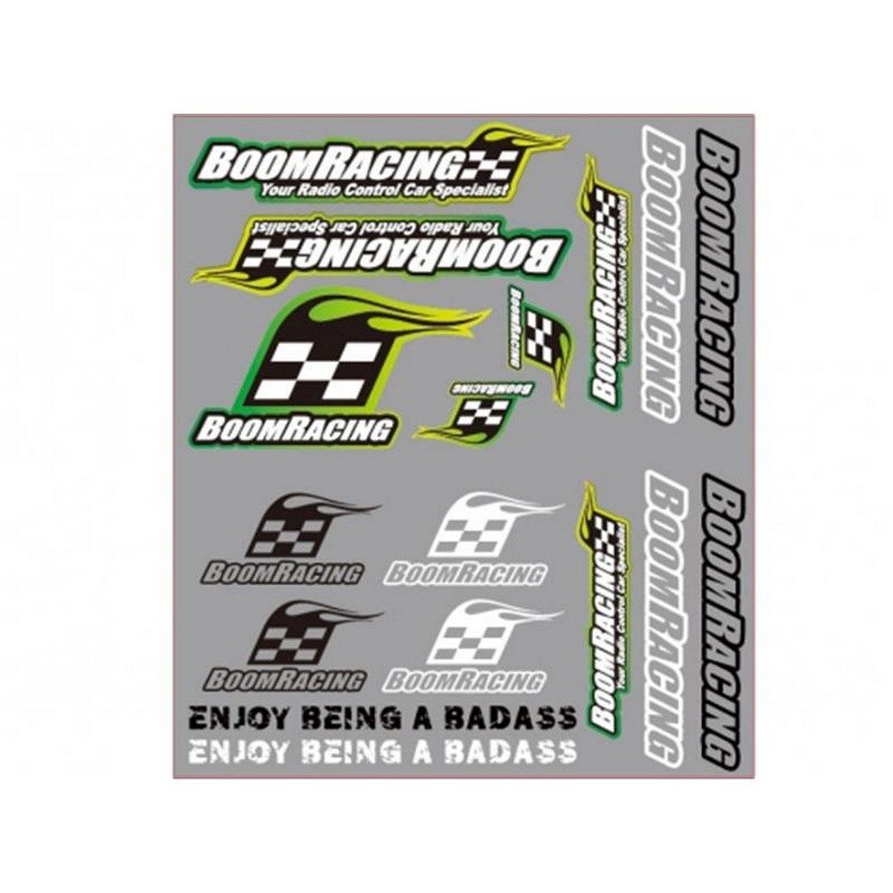 Modellbausatz Team Sticker Decal 24cm x 21cm