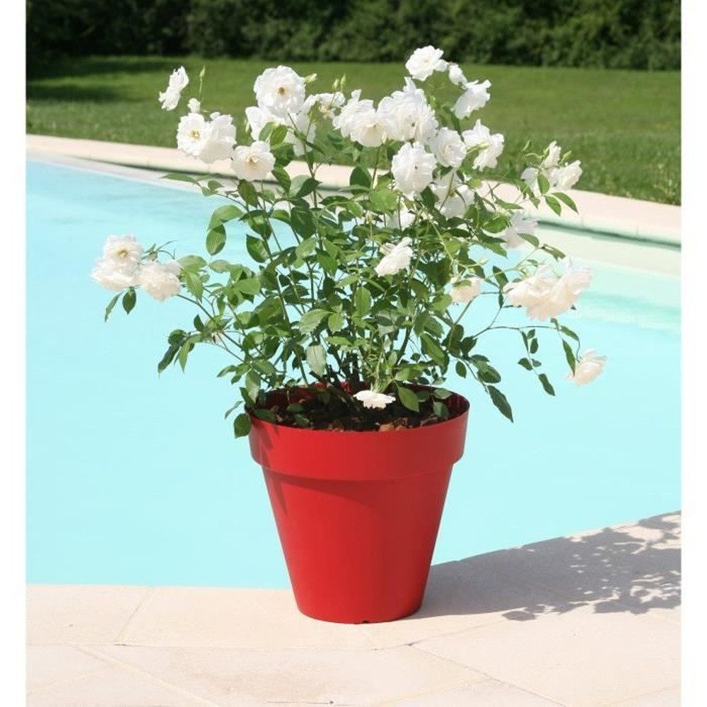 Riviera System Blumentopf Riviera Blumentopf - rund - Ø 49 x 44,8 cm - rot