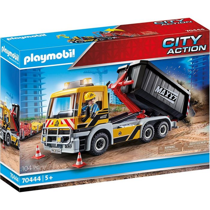 Playmobil® Spielfigur PLAYMOBIL® 70444 LKW mit Wechselaufbau