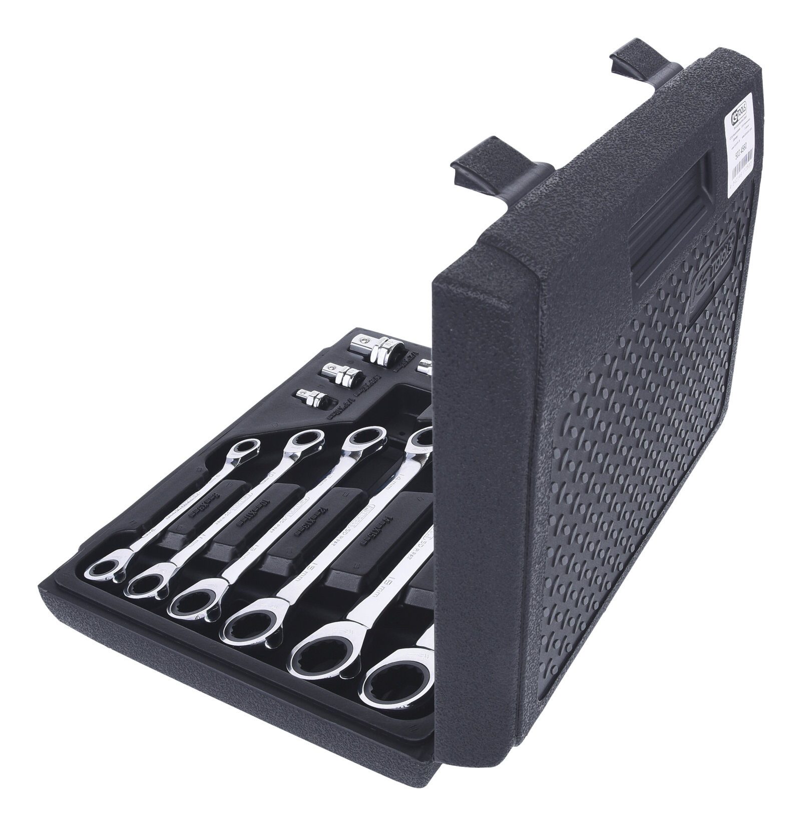 KS Tools Ratschenringschlüssel GEARplus (10 St), DoppelSatz, 10-teilig 8-19 mm