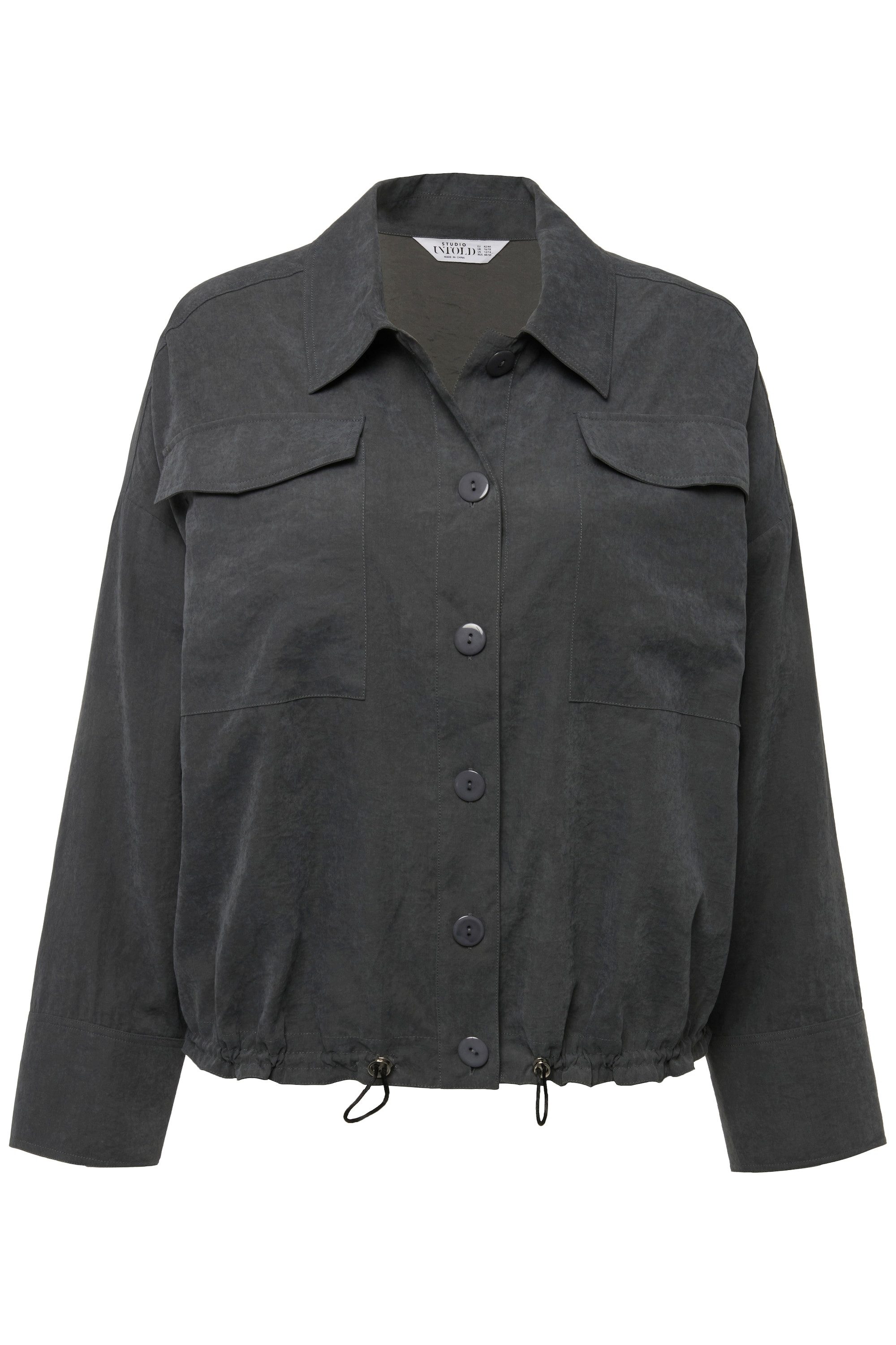 Studio Untold Hemdbluse Cargo-Hemd Shaket oversized günstig online kaufen